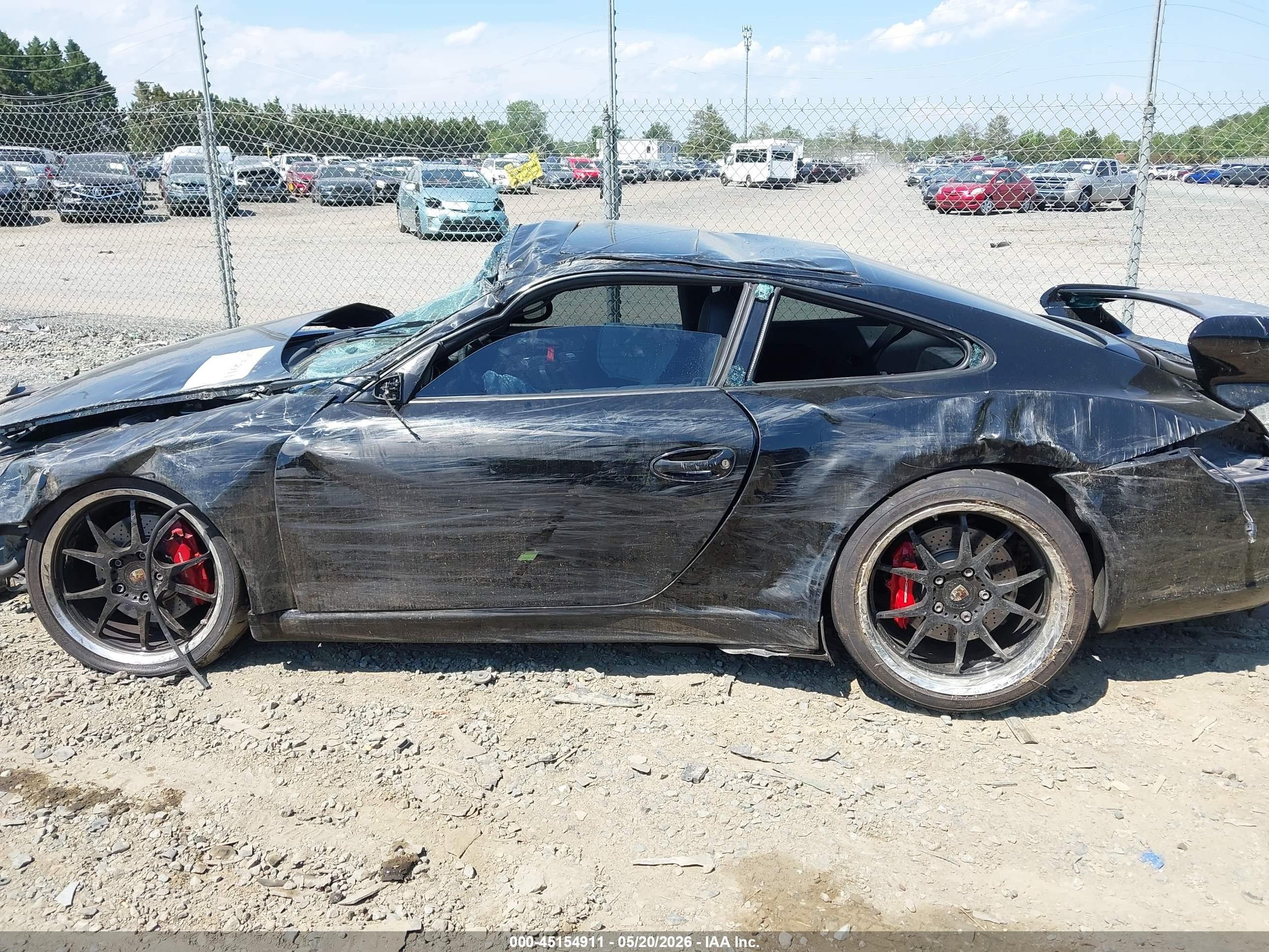 2007 Porsche 911 Carrera 4s/carrera S Black vin: WP0AB29987S730068