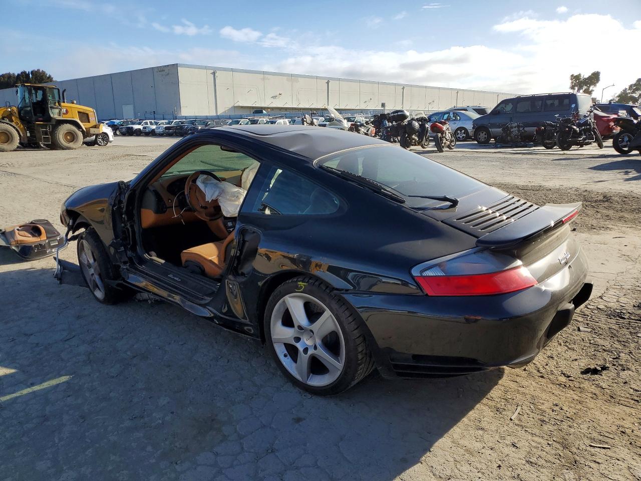 2003 Porsche 911 Turbo Black vin: WP0AB29993S686740