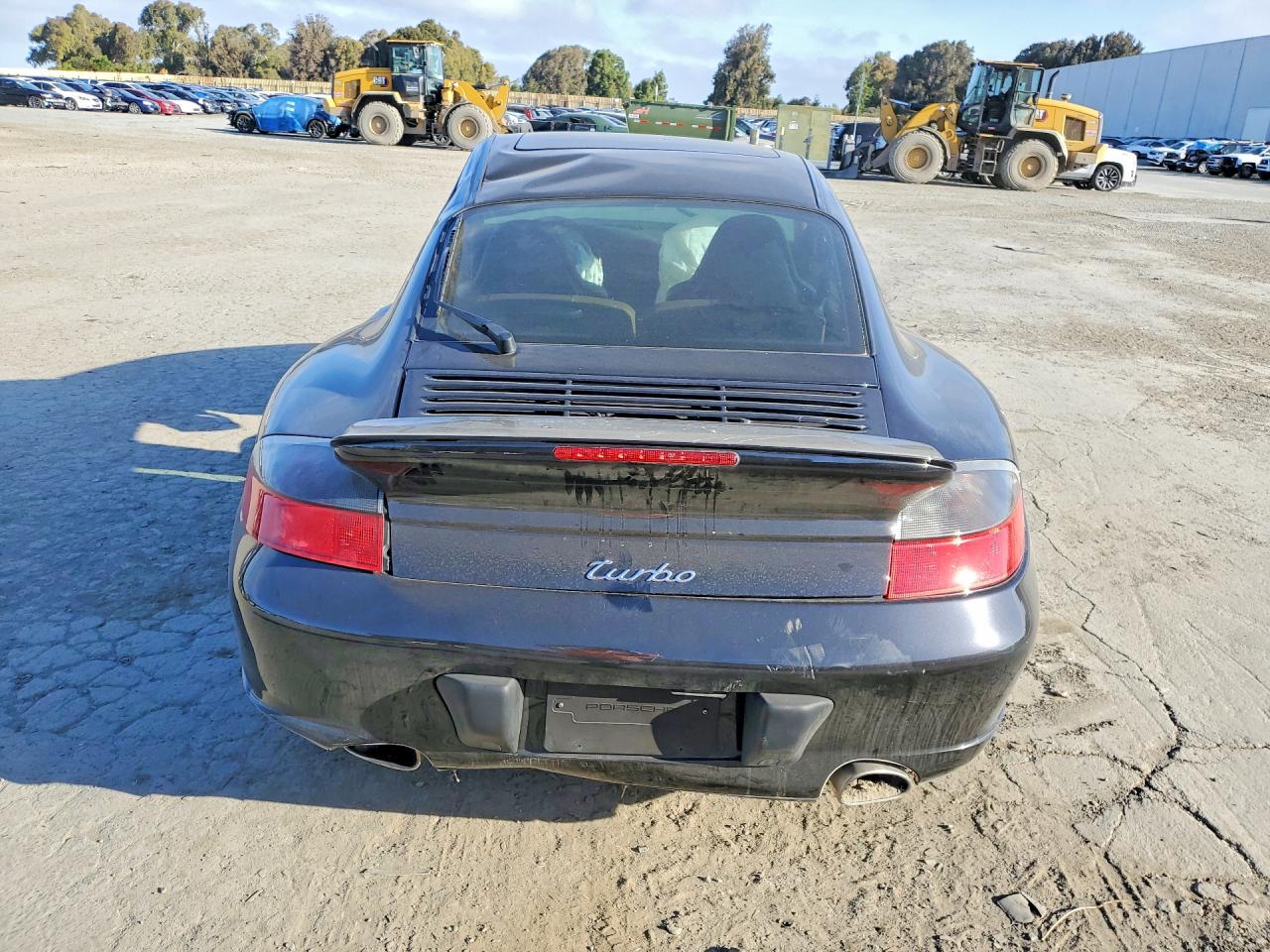 2003 Porsche 911 Turbo Black vin: WP0AB29993S686740