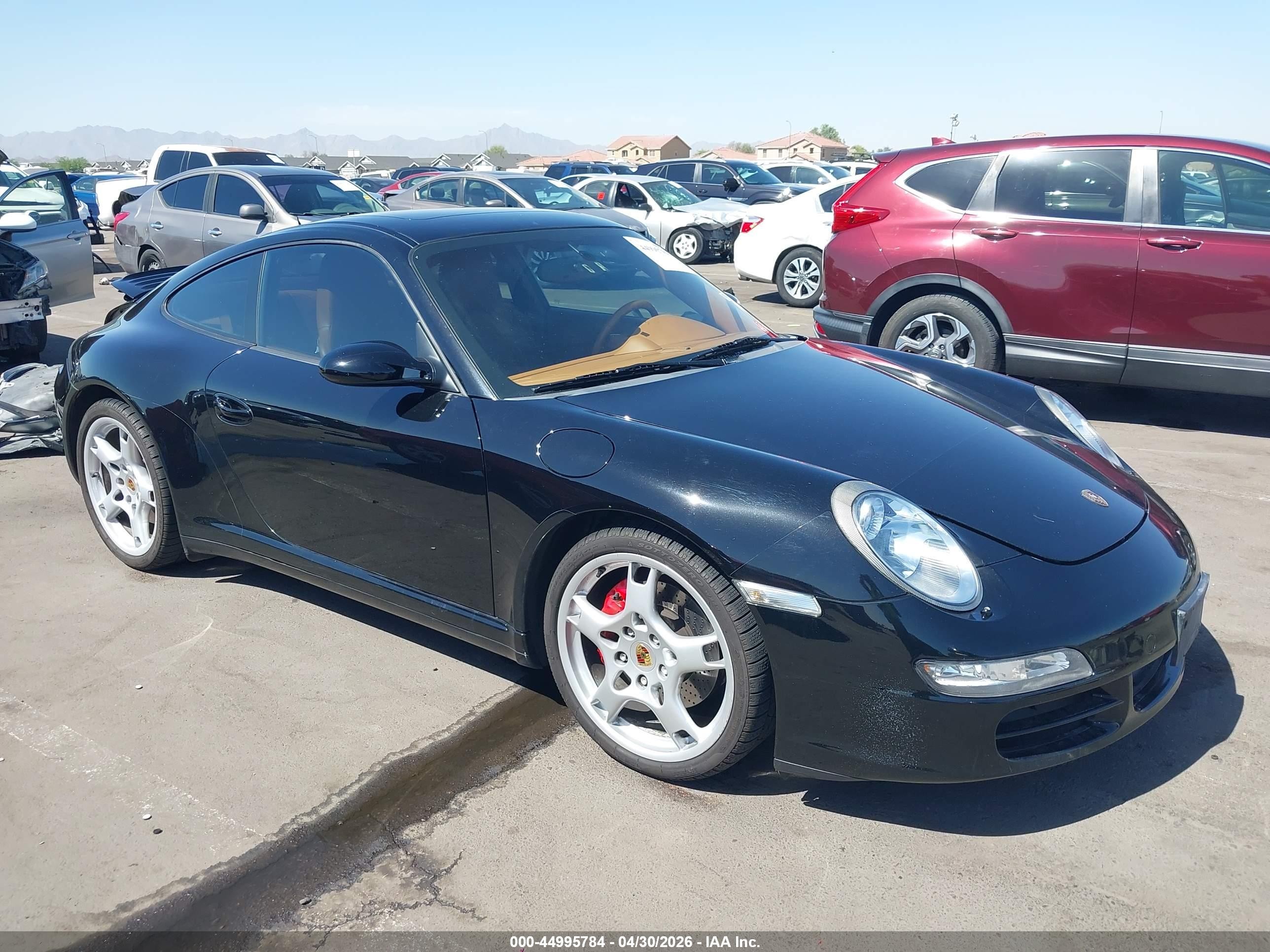2008 Porsche 911 Carrera 4s Black vin: WP0AB299X8S732292