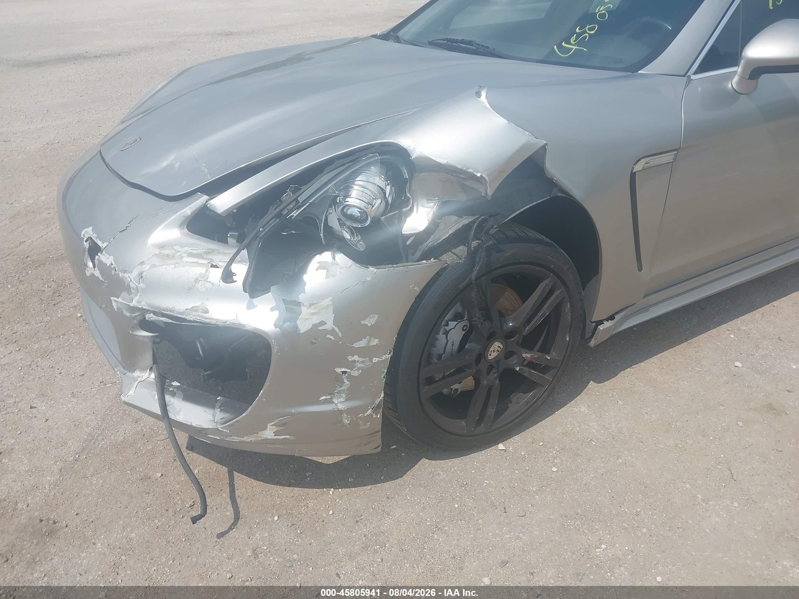 2011 Porsche Panamera S Silver vin: WP0AB2A70BL061159