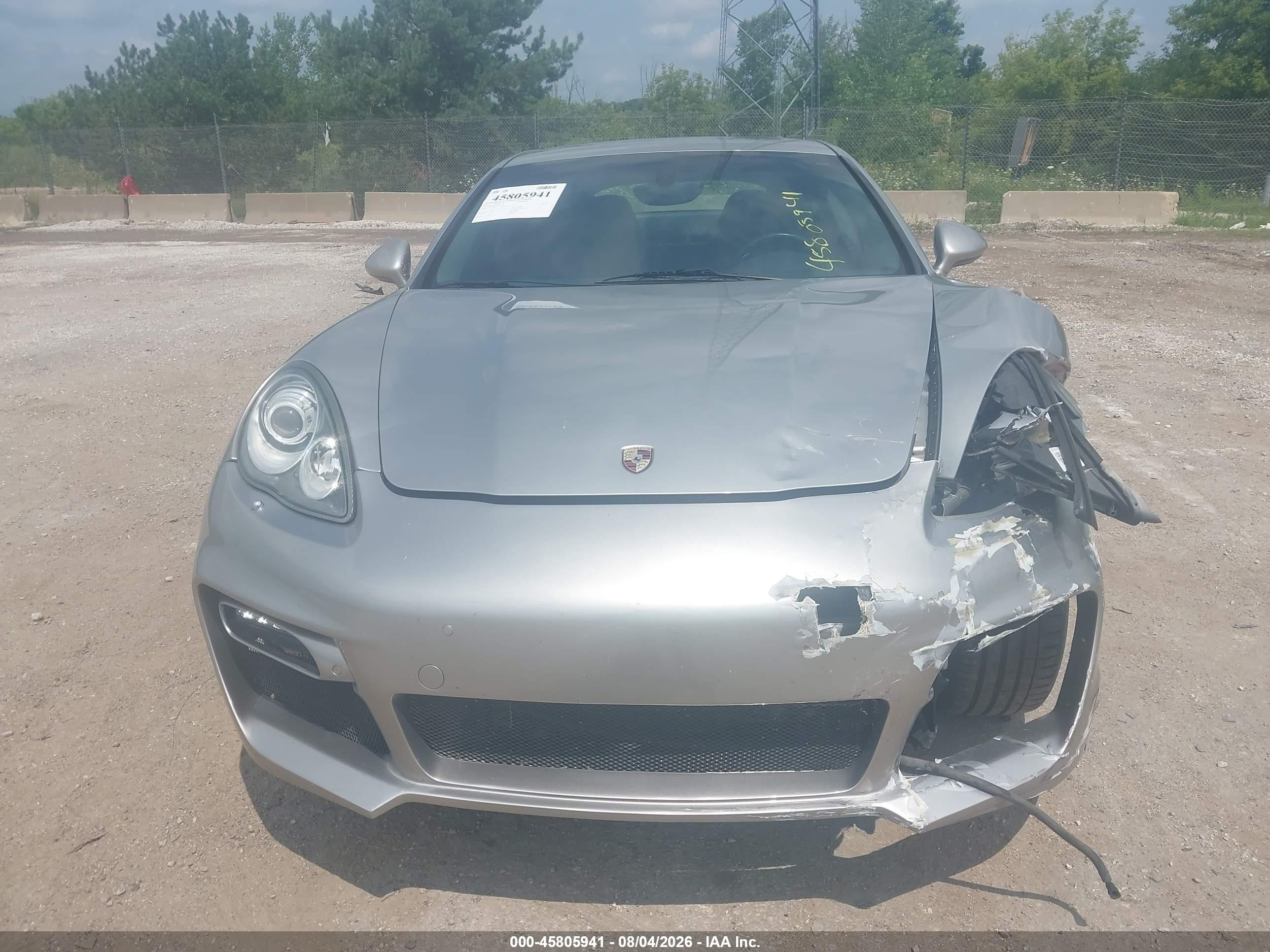 2011 Porsche Panamera S Silver vin: WP0AB2A70BL061159