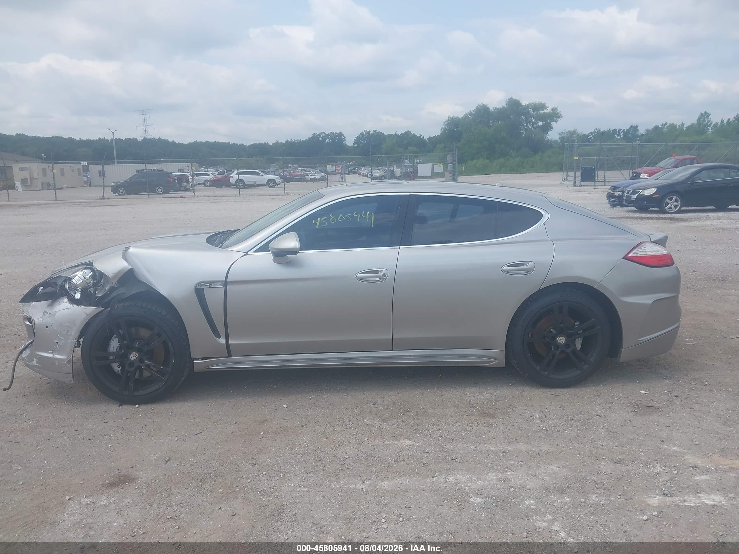 2011 Porsche Panamera S Silver vin: WP0AB2A70BL061159