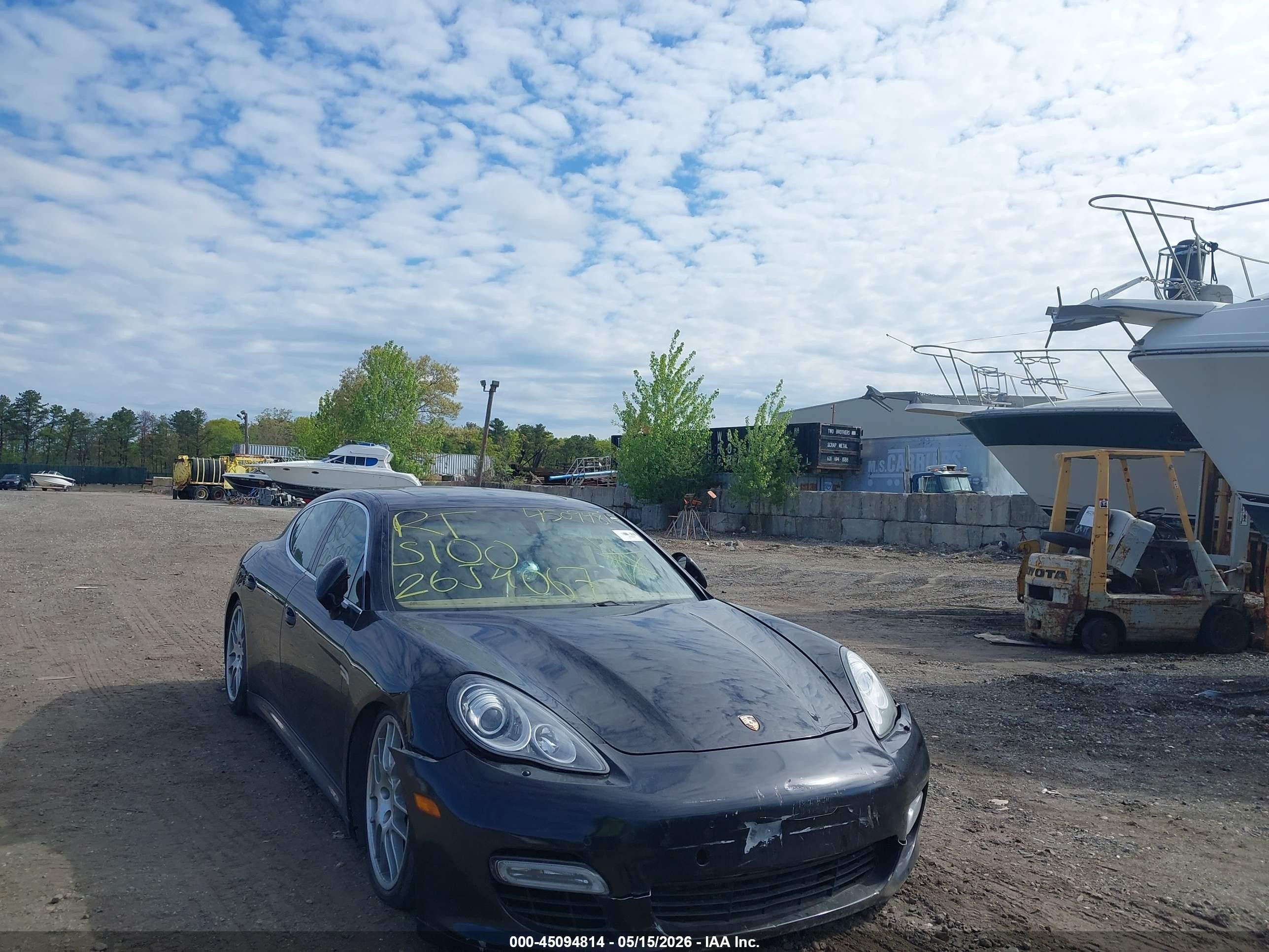 2012 Porsche Panamera 4s Black vin: WP0AB2A70CL061356
