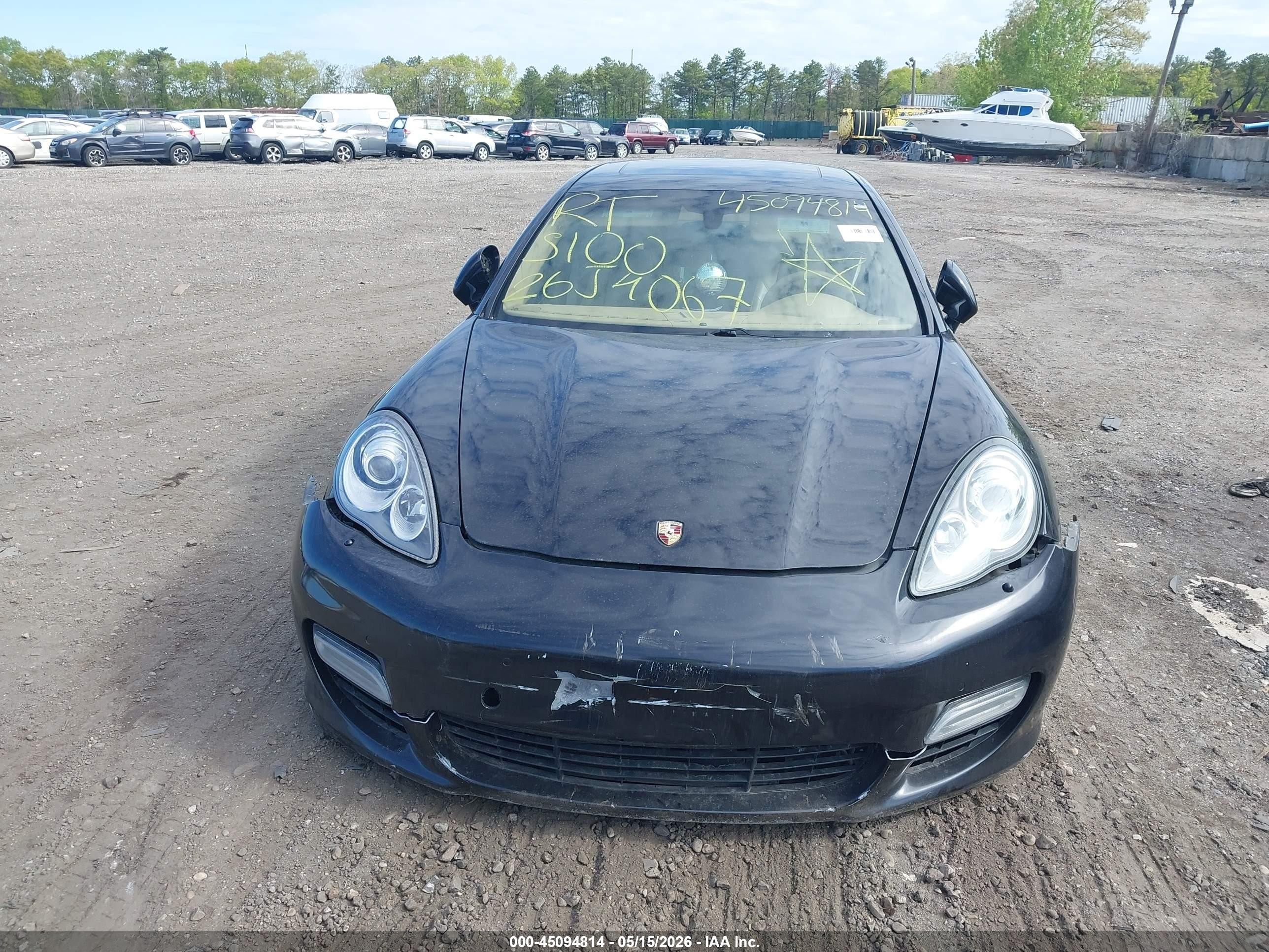 2012 Porsche Panamera 4s Black vin: WP0AB2A70CL061356