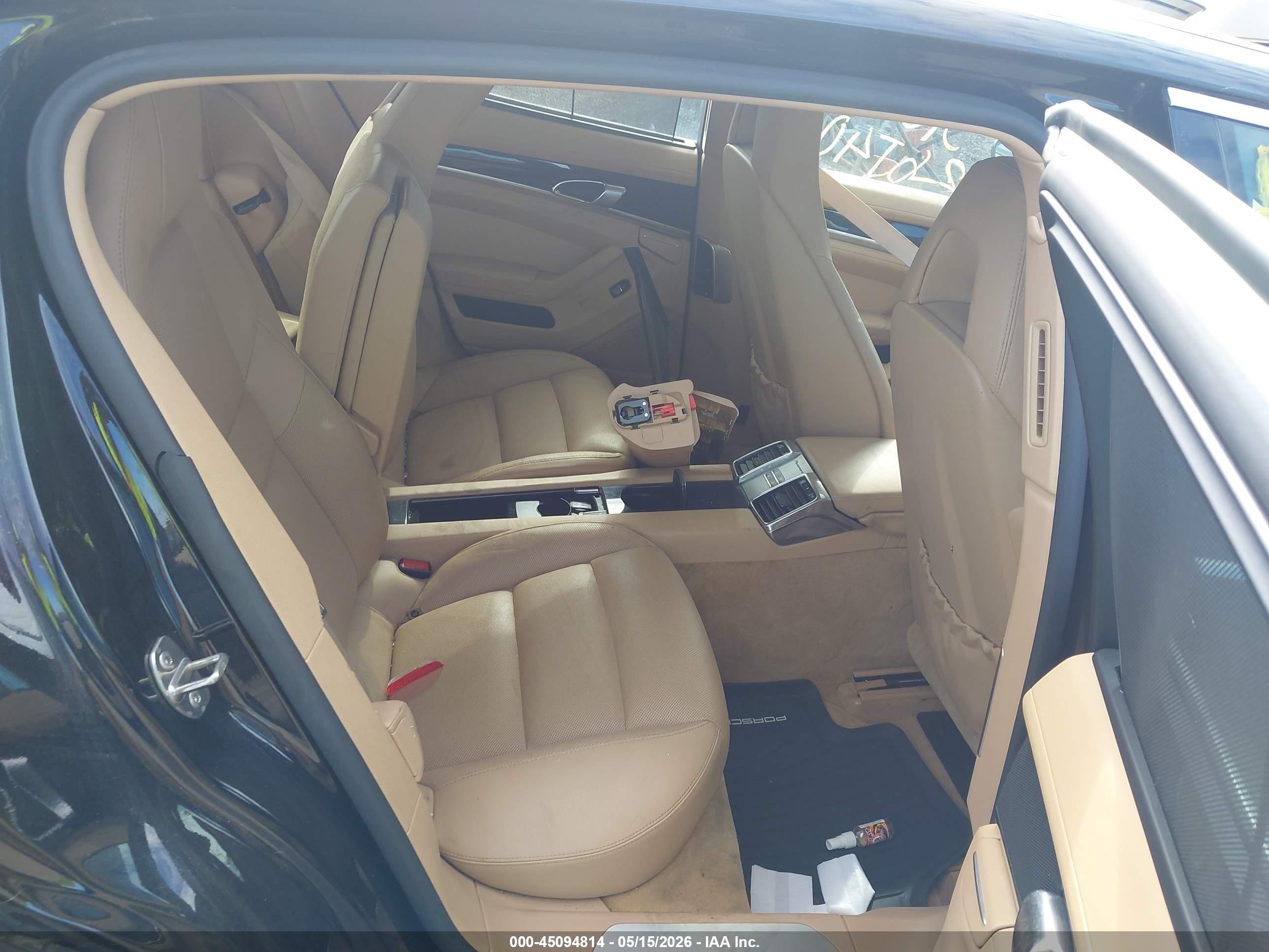 2012 Porsche Panamera 4s Black vin: WP0AB2A70CL061356