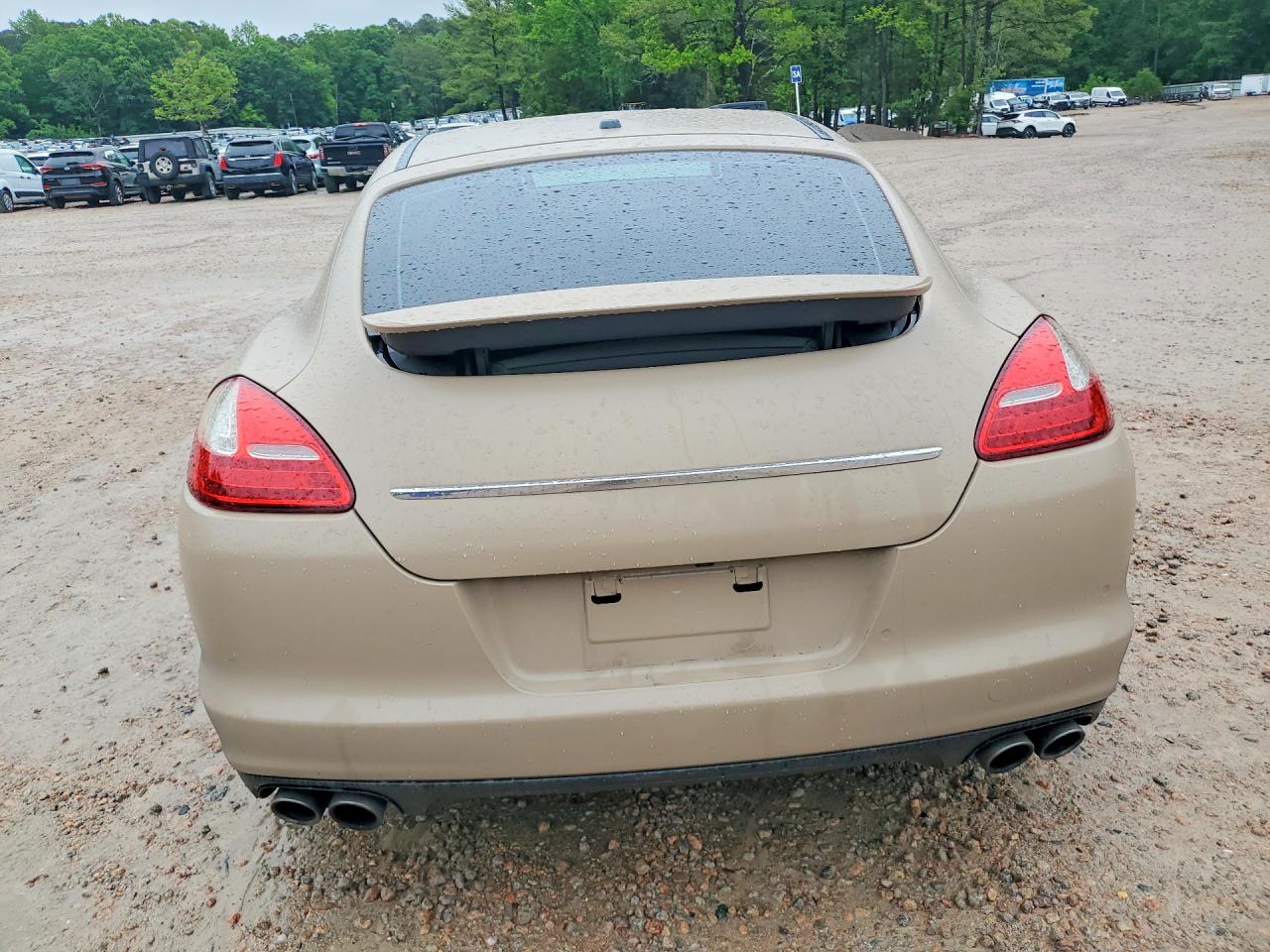 2013 Porsche Panamera S Желто-коричневый vin: WP0AB2A70DL061018