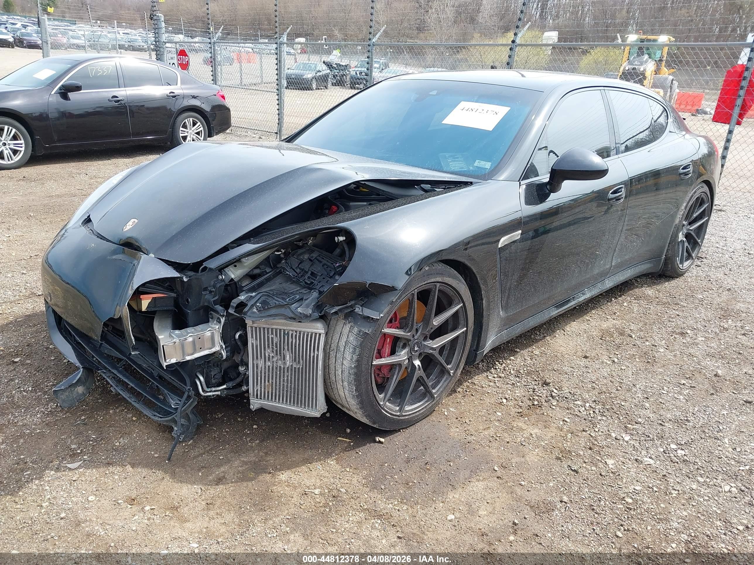 2014 Porsche Panamera S Black vin: WP0AB2A70EL055639