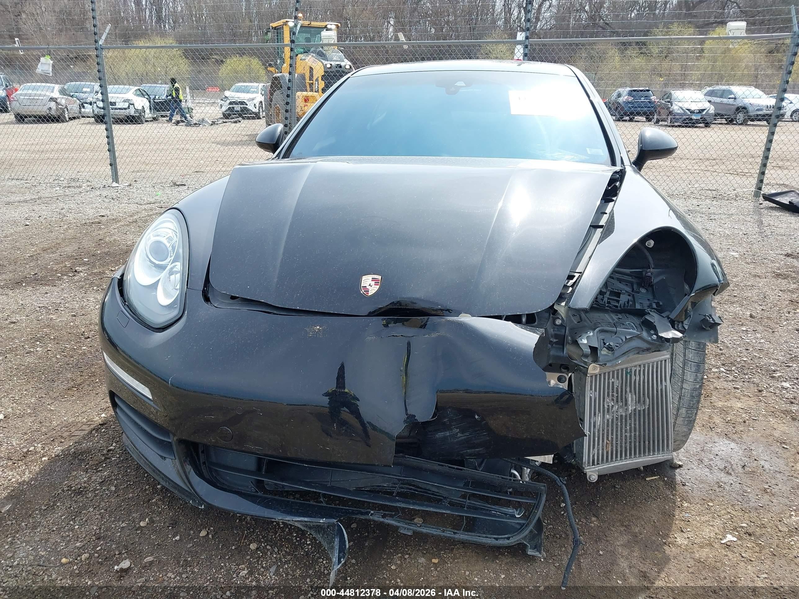 2014 Porsche Panamera S Black vin: WP0AB2A70EL055639
