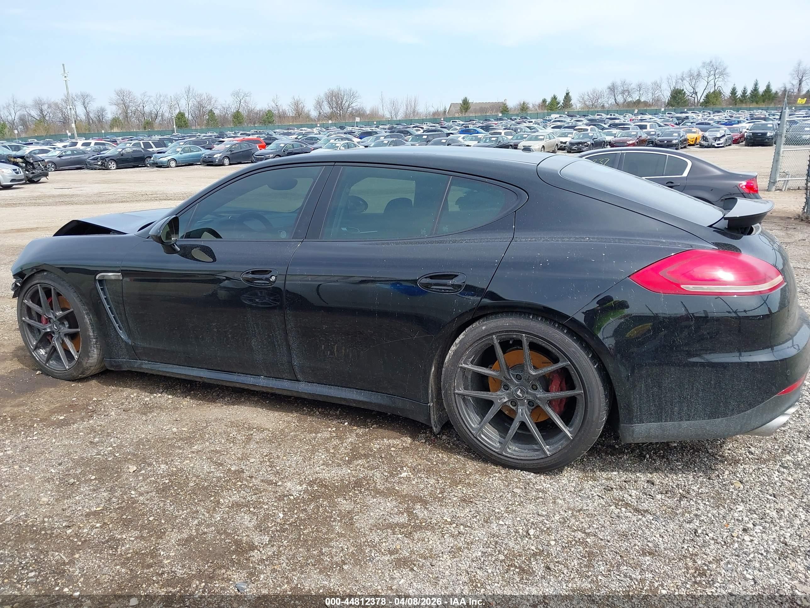 2014 Porsche Panamera S Black vin: WP0AB2A70EL055639