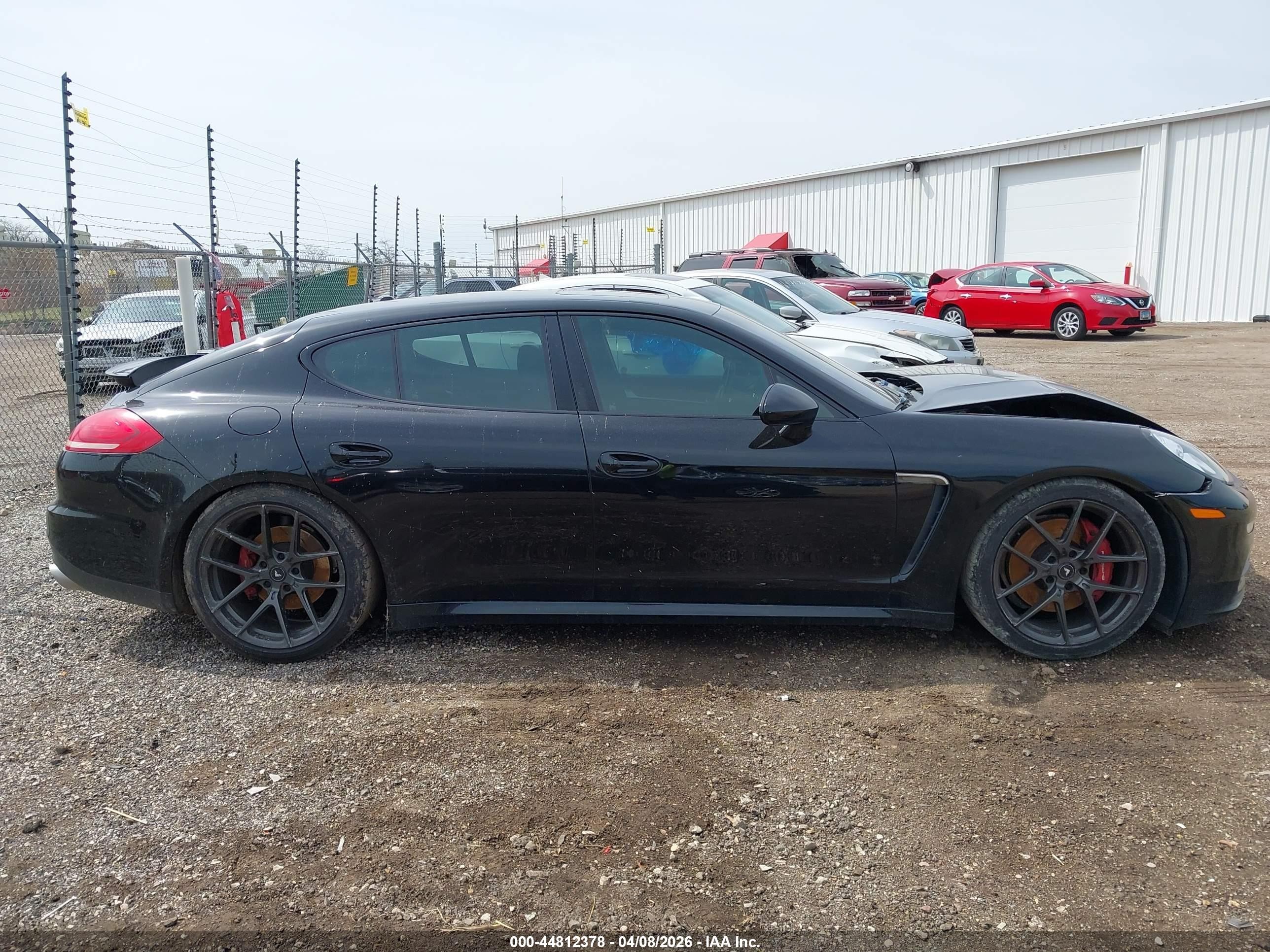 2014 Porsche Panamera S Black vin: WP0AB2A70EL055639