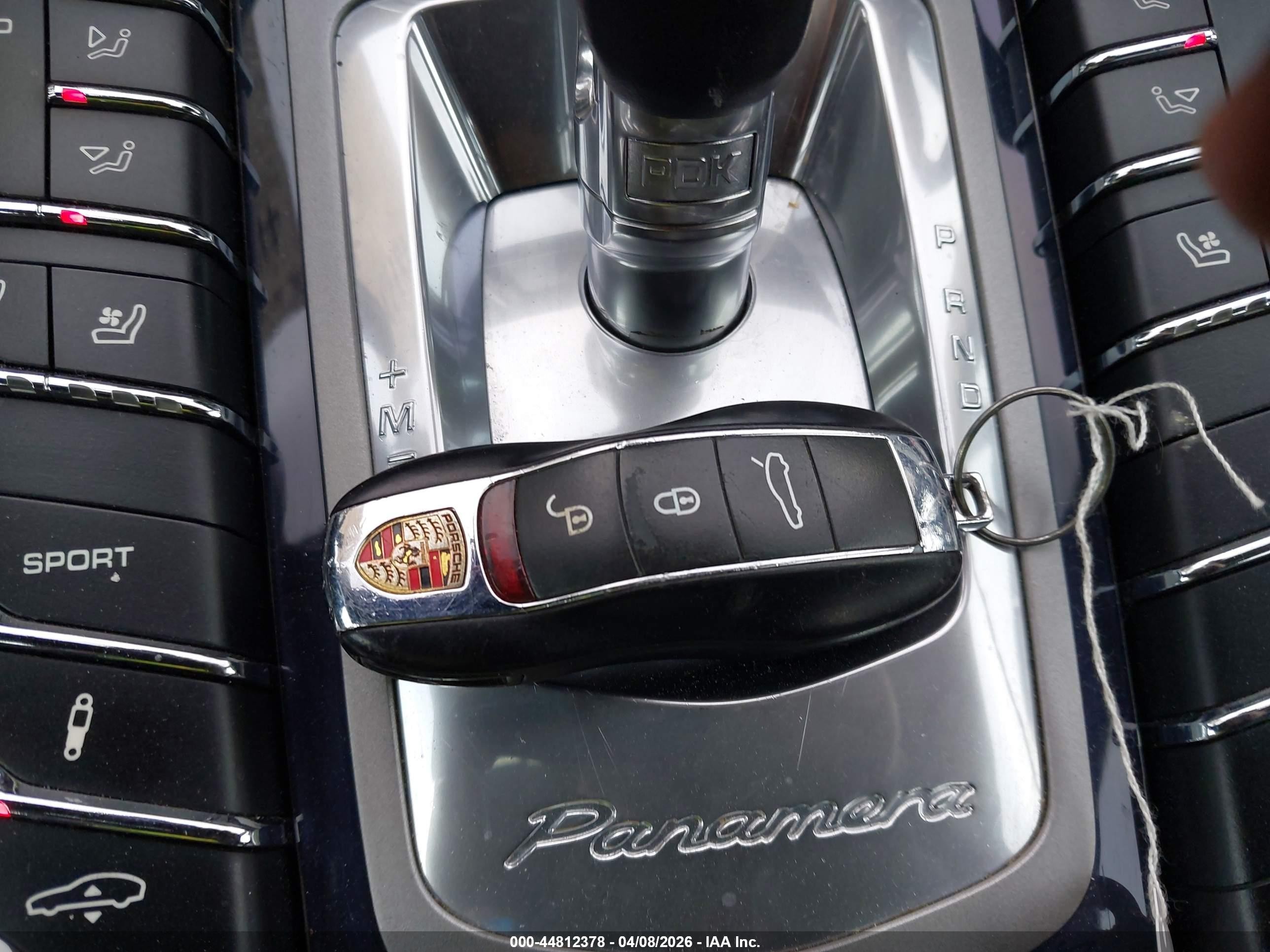 2014 Porsche Panamera S Black vin: WP0AB2A70EL055639