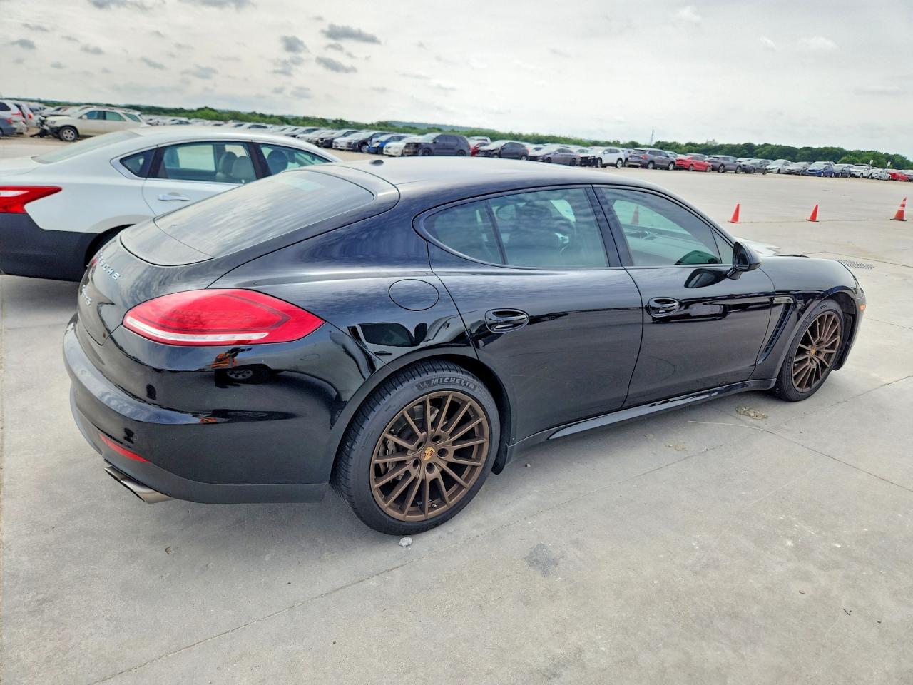 2014 Porsche Panamera S Black vin: WP0AB2A70EL056354
