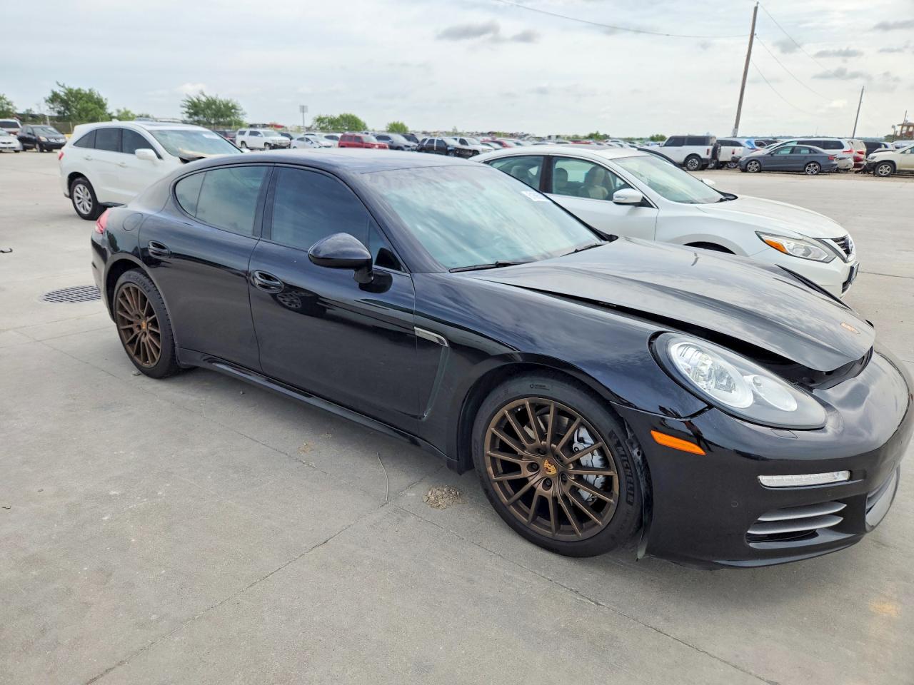 2014 Porsche Panamera S Black vin: WP0AB2A70EL056354
