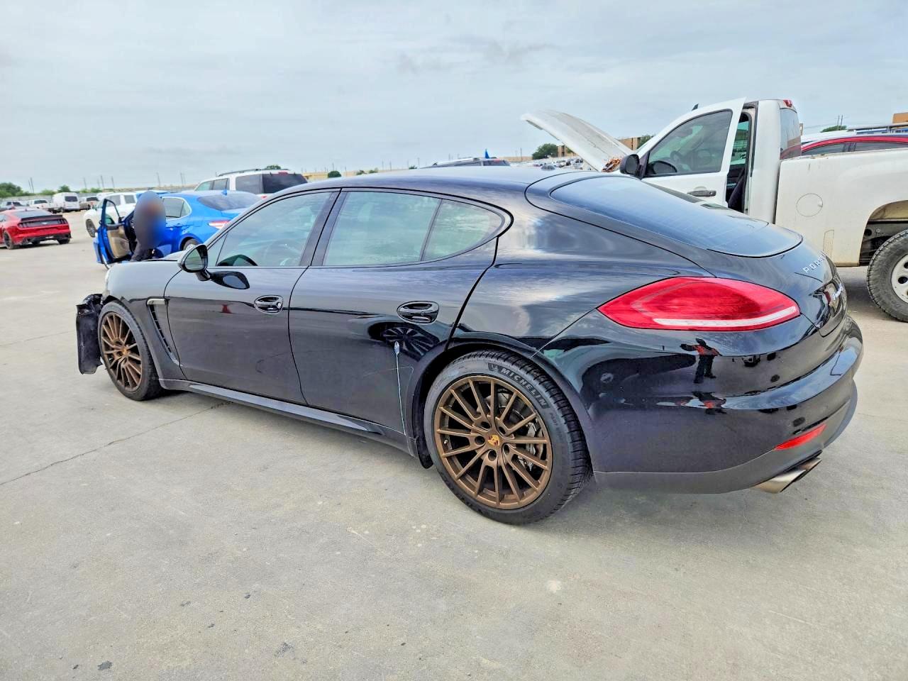 2014 Porsche Panamera S Black vin: WP0AB2A70EL056354