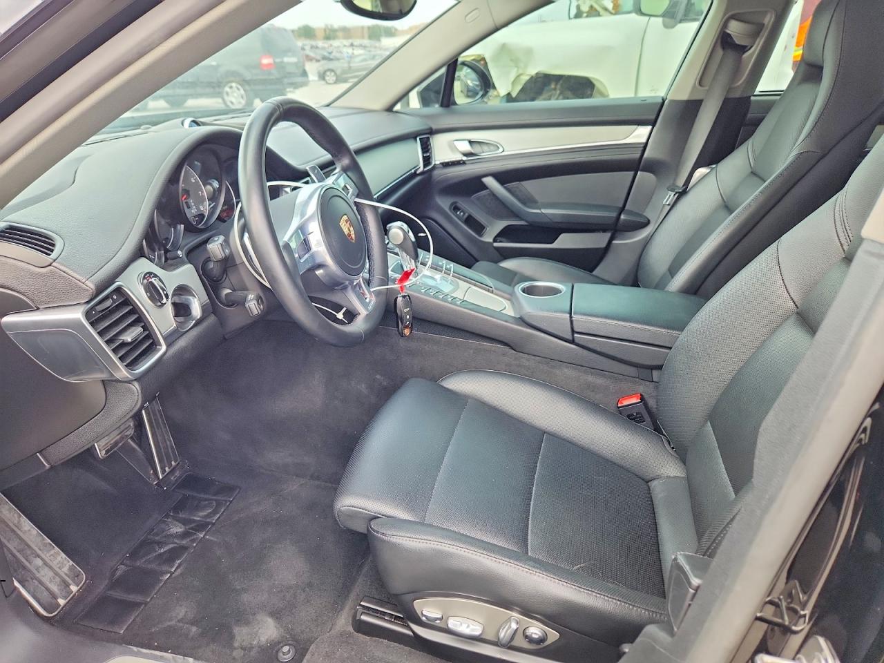 2014 Porsche Panamera S Black vin: WP0AB2A70EL056354
