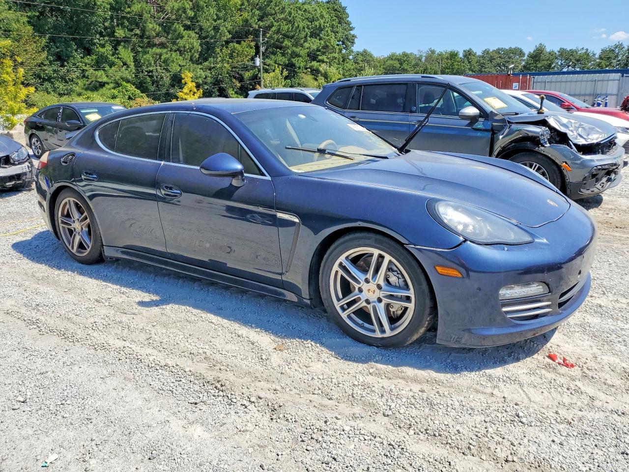 2012 Porsche Panamera S Синий vin: WP0AB2A71CL060216