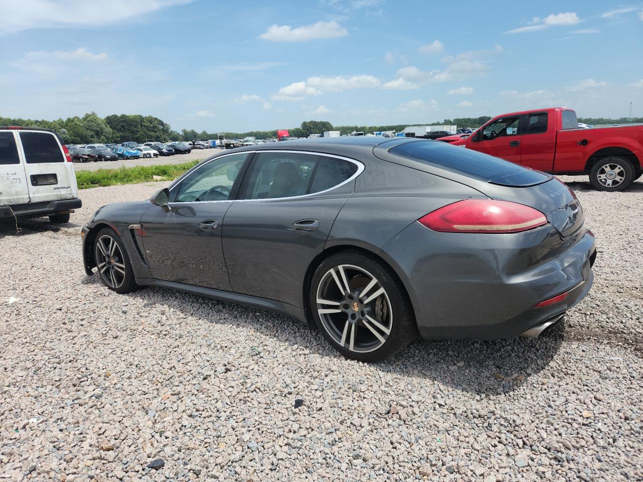 2014 Porsche Panamera S Gray vin: WP0AB2A71EL055522