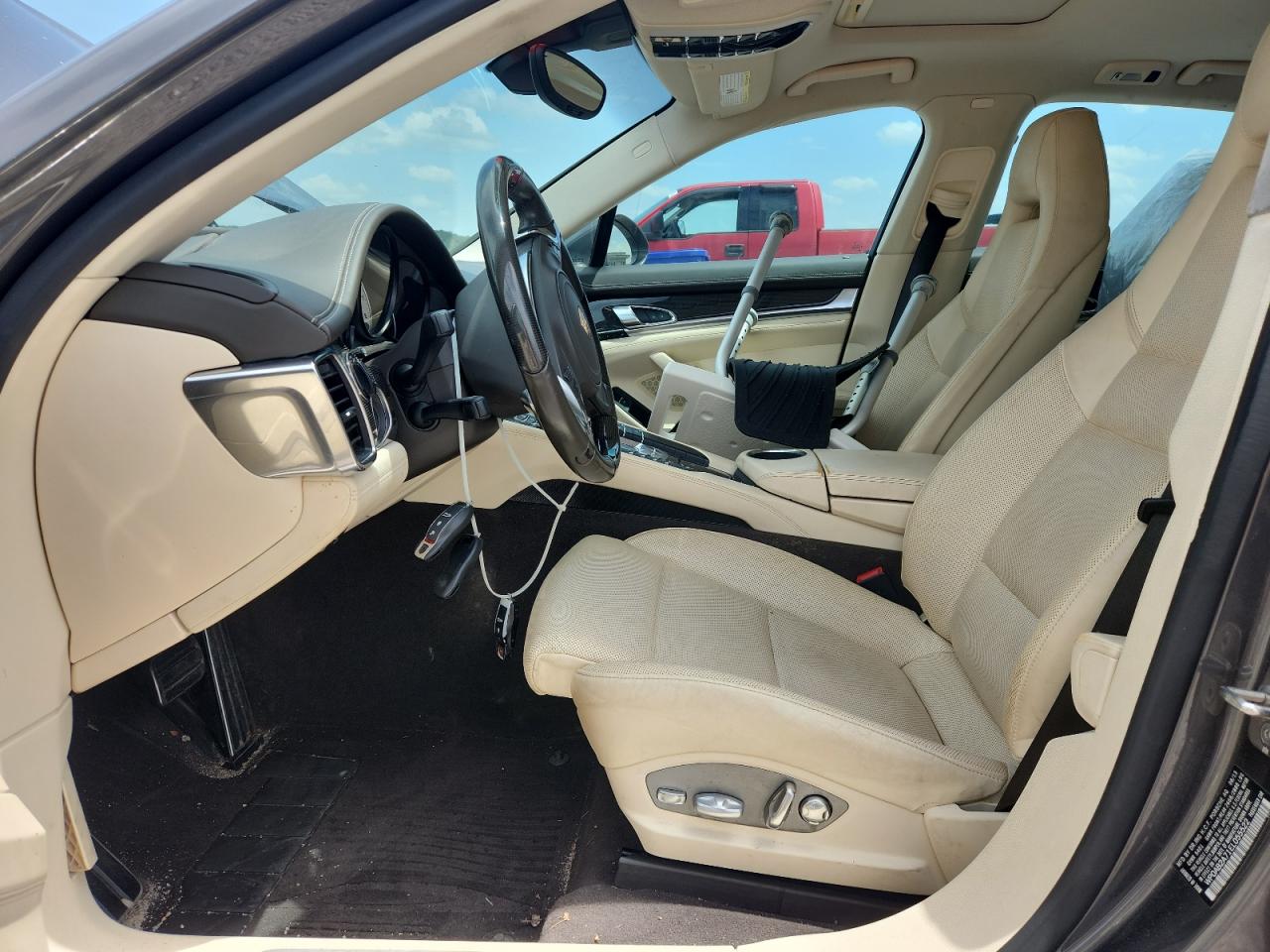 2014 Porsche Panamera S Gray vin: WP0AB2A71EL055522