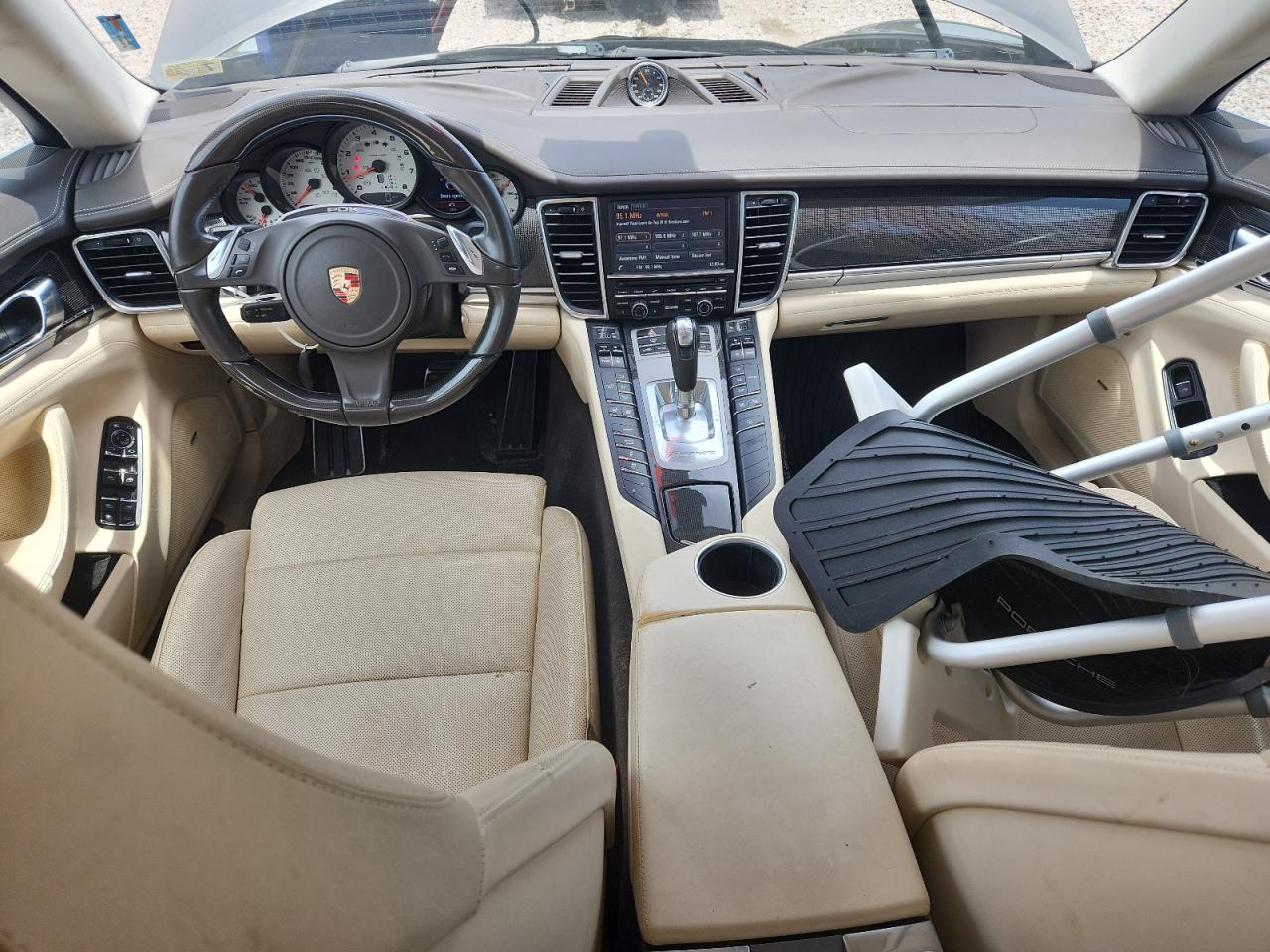2014 Porsche Panamera S Gray vin: WP0AB2A71EL055522