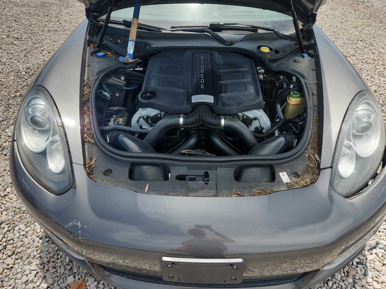 2014 Porsche Panamera S Gray vin: WP0AB2A71EL055522