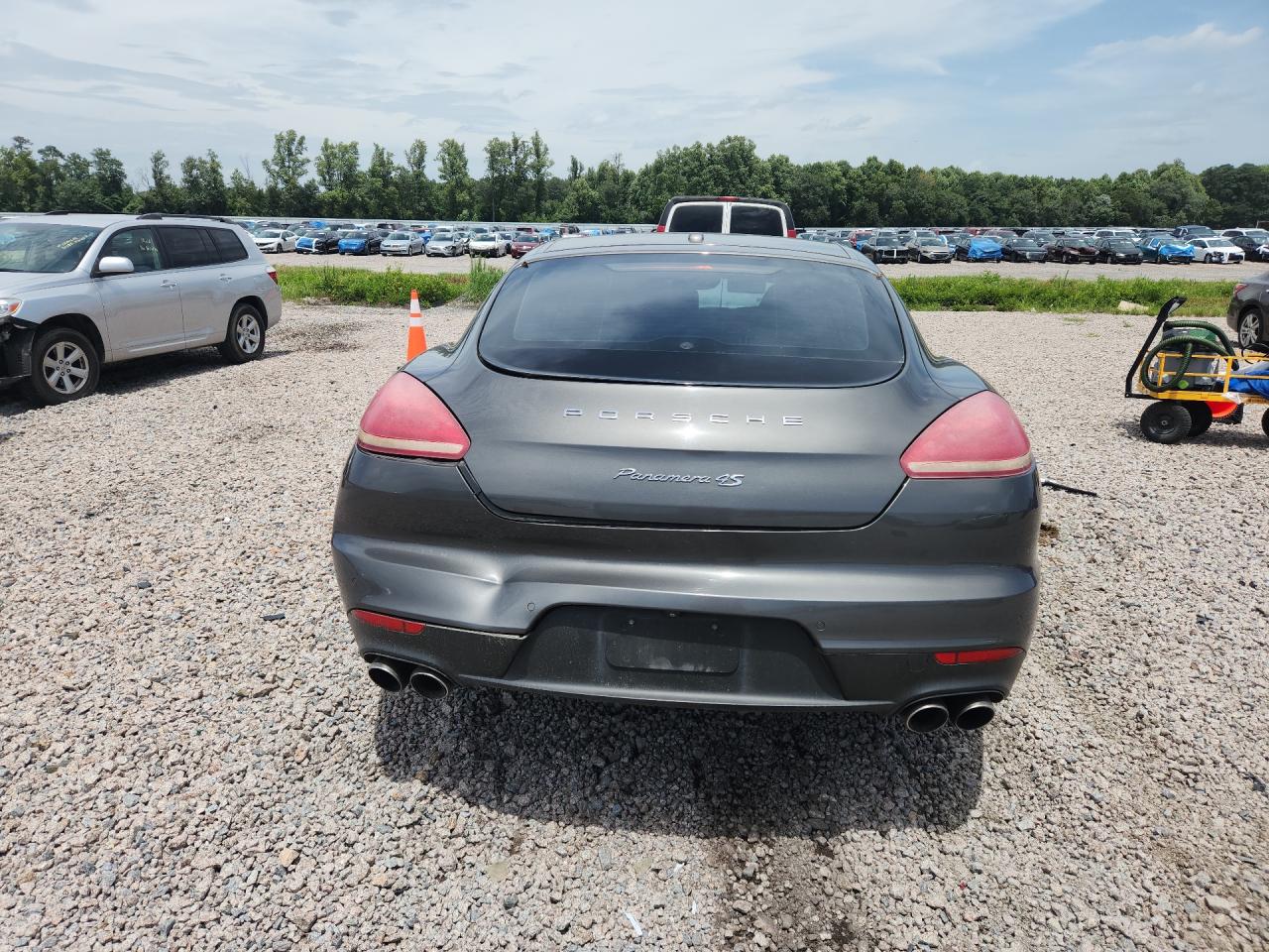 2014 Porsche Panamera S Gray vin: WP0AB2A71EL055522