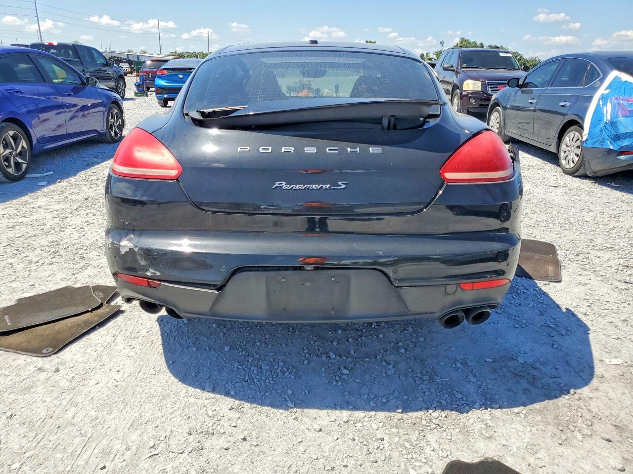 2014 Porsche Panamera S Black vin: WP0AB2A71EL055715
