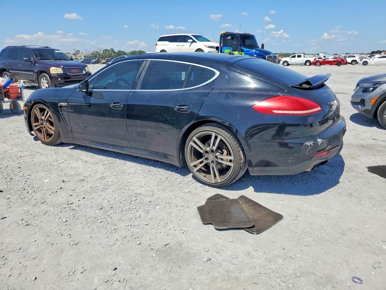 2014 Porsche Panamera S Black vin: WP0AB2A71EL055715