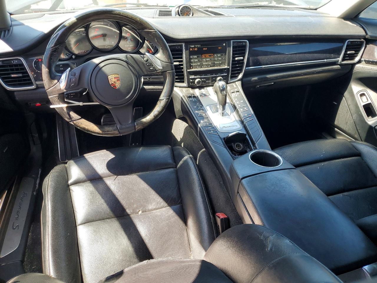 2014 Porsche Panamera S Black vin: WP0AB2A71EL055715