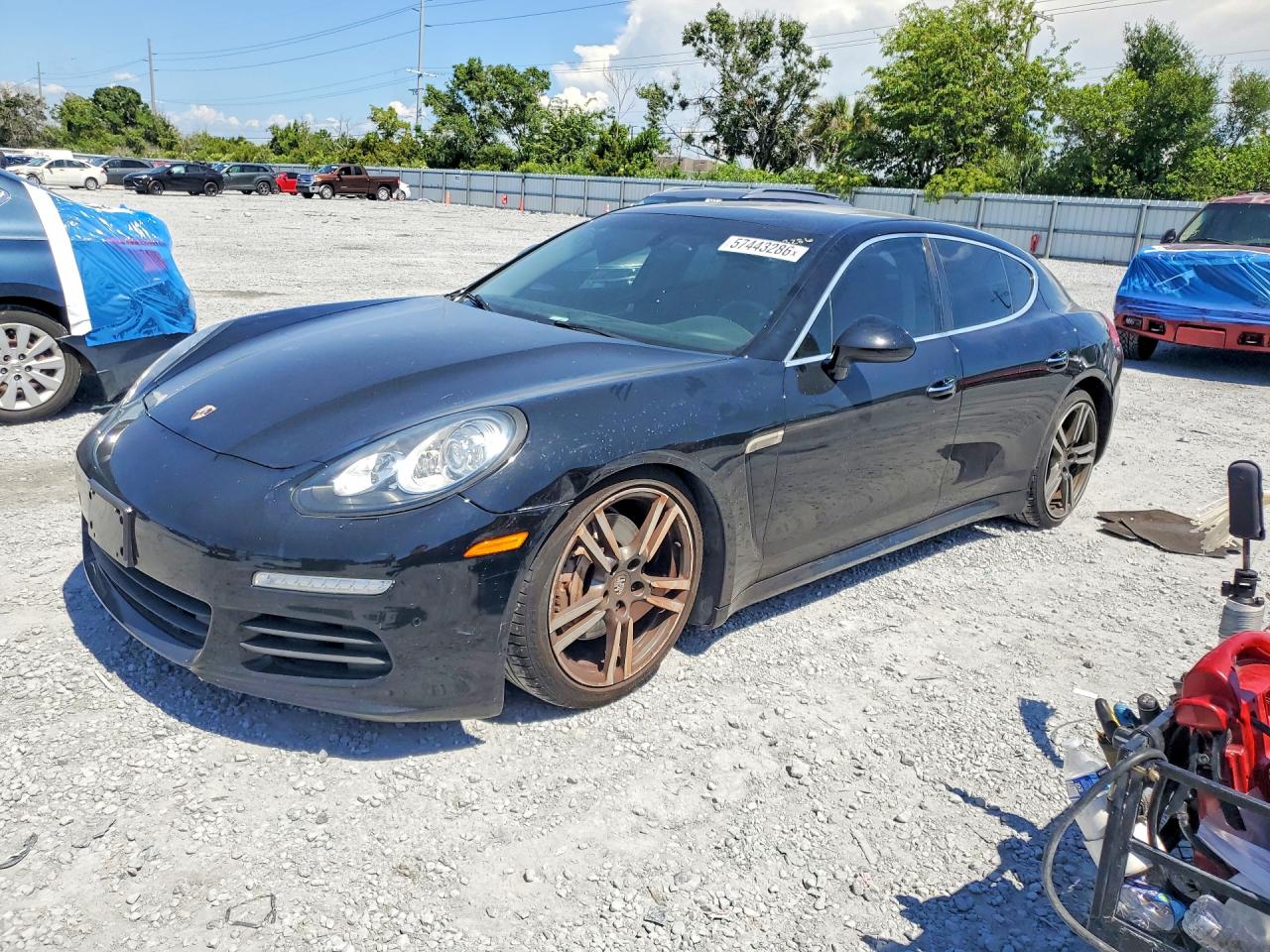 2014 Porsche Panamera S Black vin: WP0AB2A71EL055715