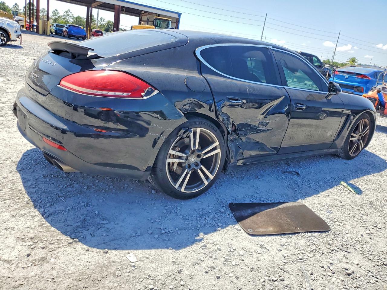 2014 Porsche Panamera S Black vin: WP0AB2A71EL055715
