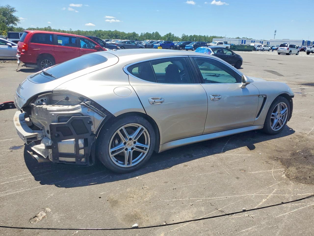2010 Porsche Panamera S Silver vin: WP0AB2A72AL063025