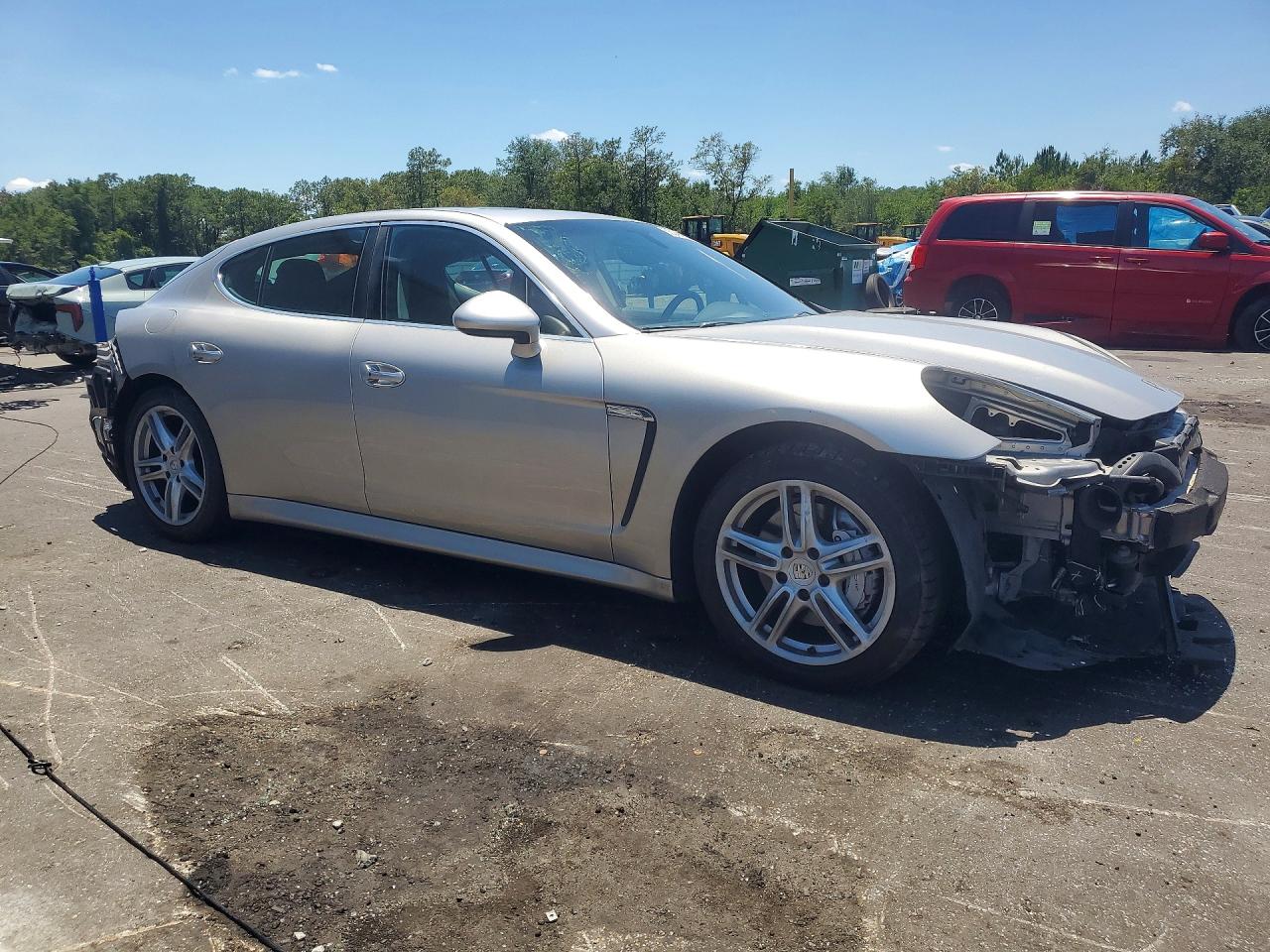 2010 Porsche Panamera S Silver vin: WP0AB2A72AL063025