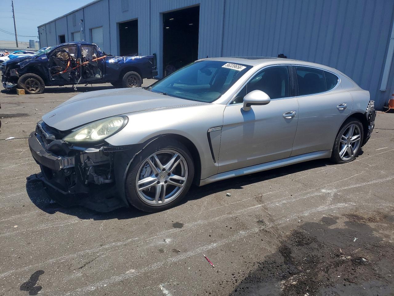 2010 Porsche Panamera S Silver vin: WP0AB2A72AL063025