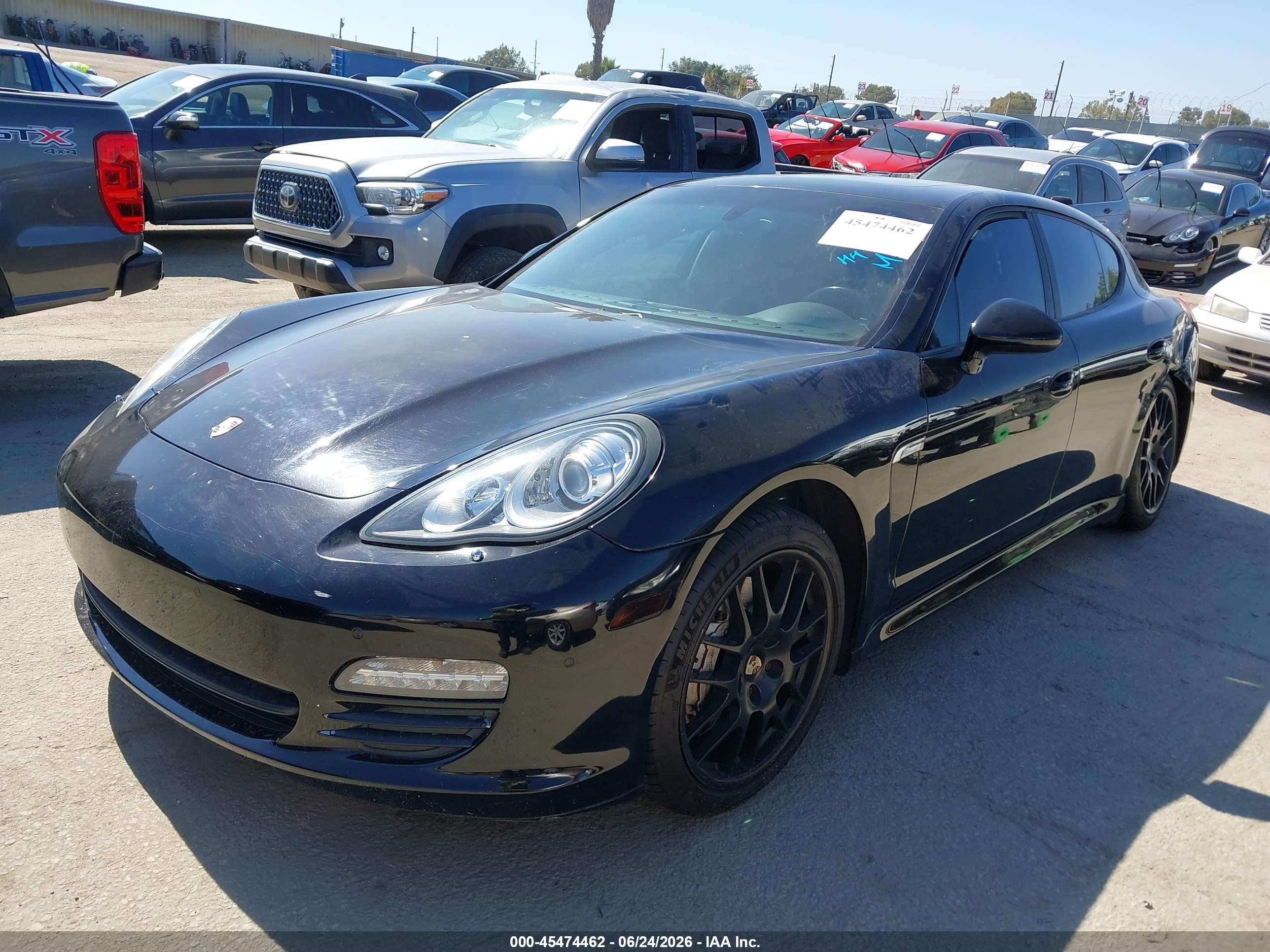 2011 Porsche Panamera 4s Black vin: WP0AB2A73BL061141