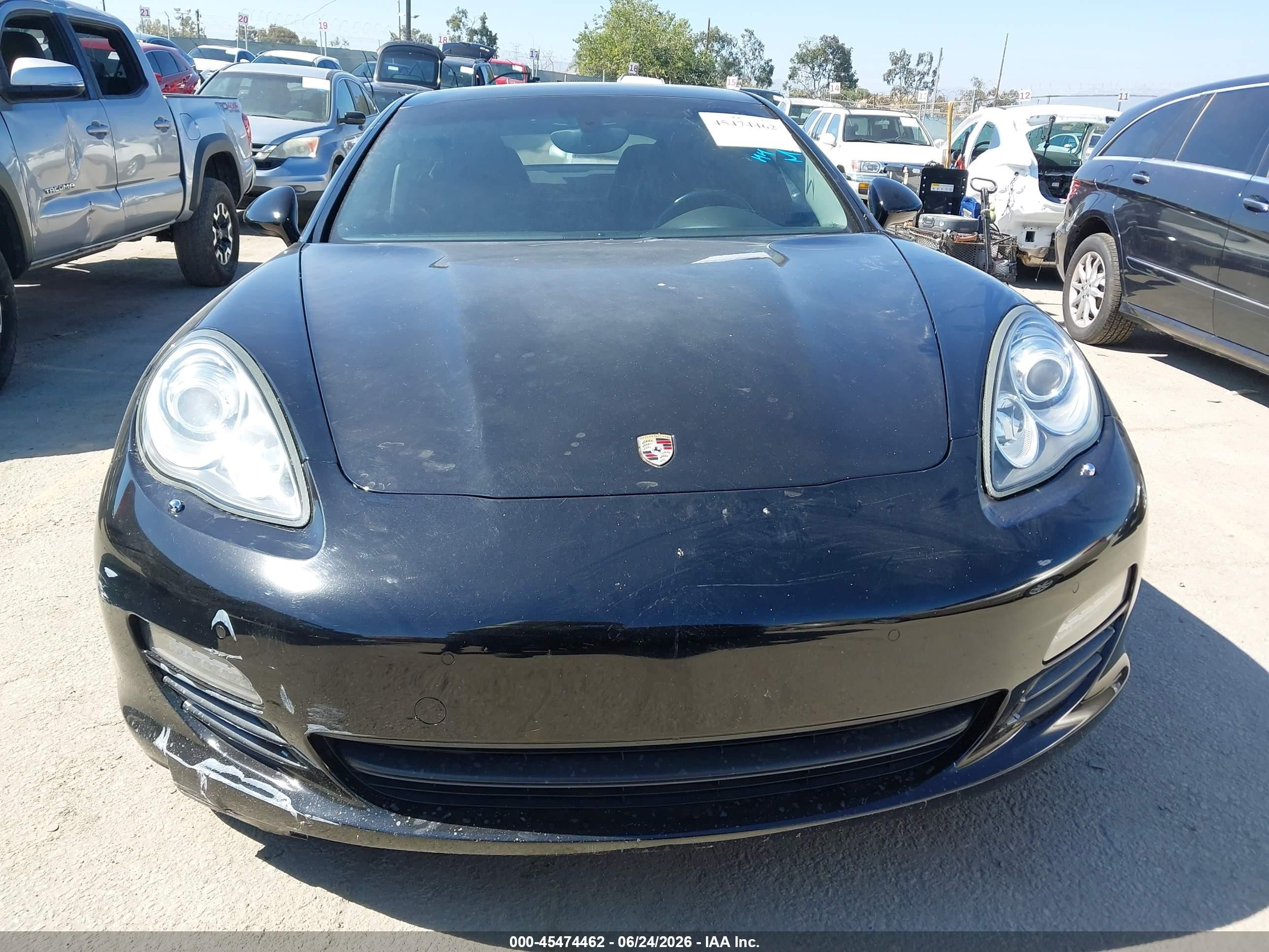 2011 Porsche Panamera 4s Black vin: WP0AB2A73BL061141