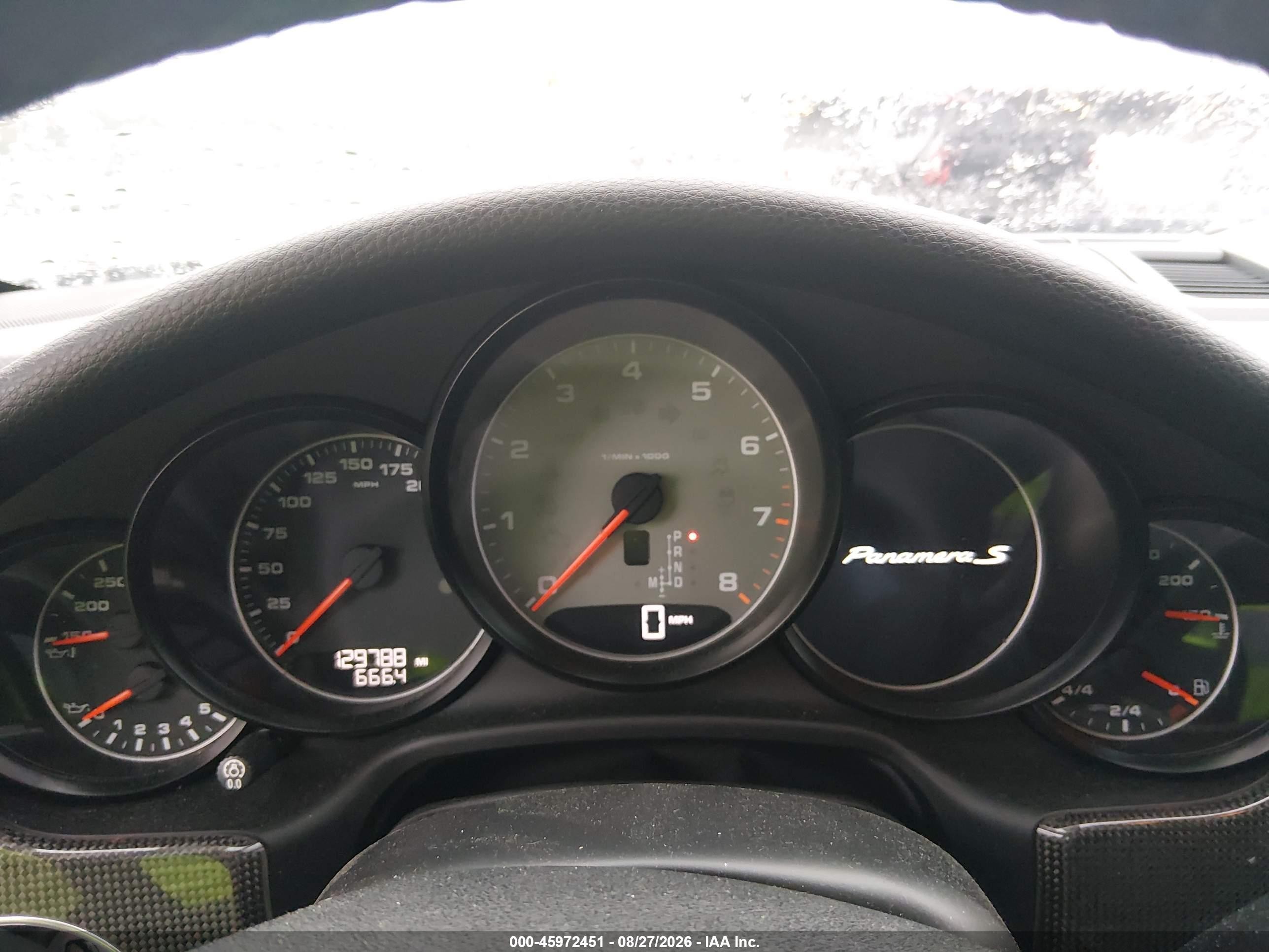 2011 Porsche Panamera S Black vin: WP0AB2A73BL062712
