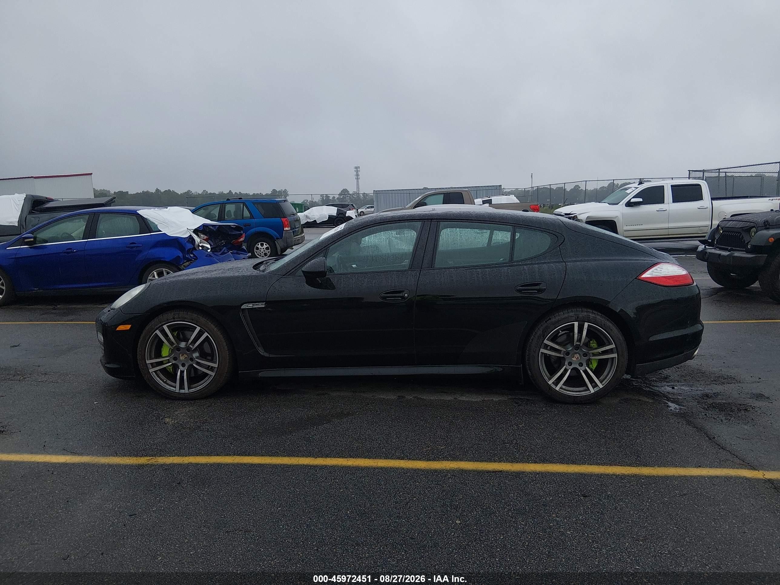 2011 Porsche Panamera S Black vin: WP0AB2A73BL062712
