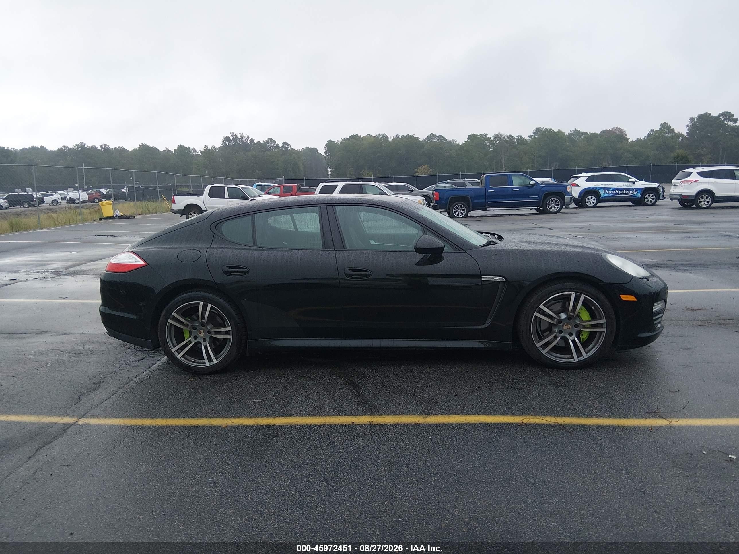 2011 Porsche Panamera S Black vin: WP0AB2A73BL062712