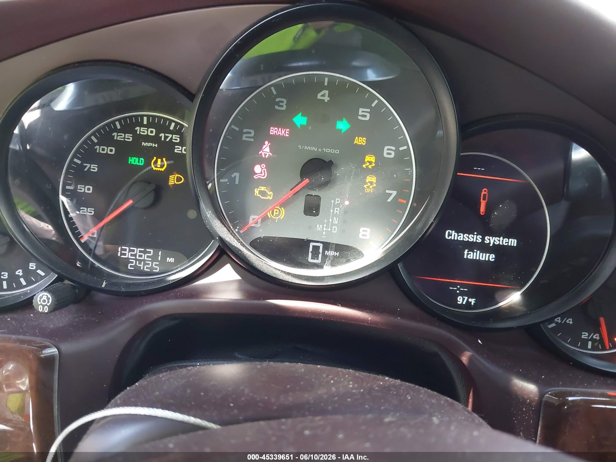 2011 Porsche Panamera S Серебряный vin: WP0AB2A73BL062824
