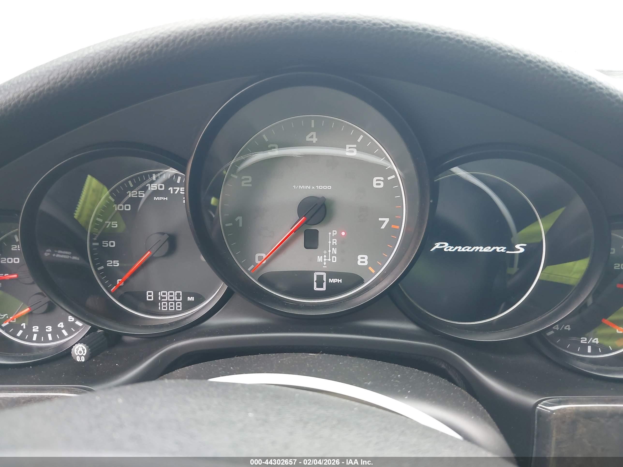 2013 Porsche Panamera S Черный vin: WP0AB2A73DL060283