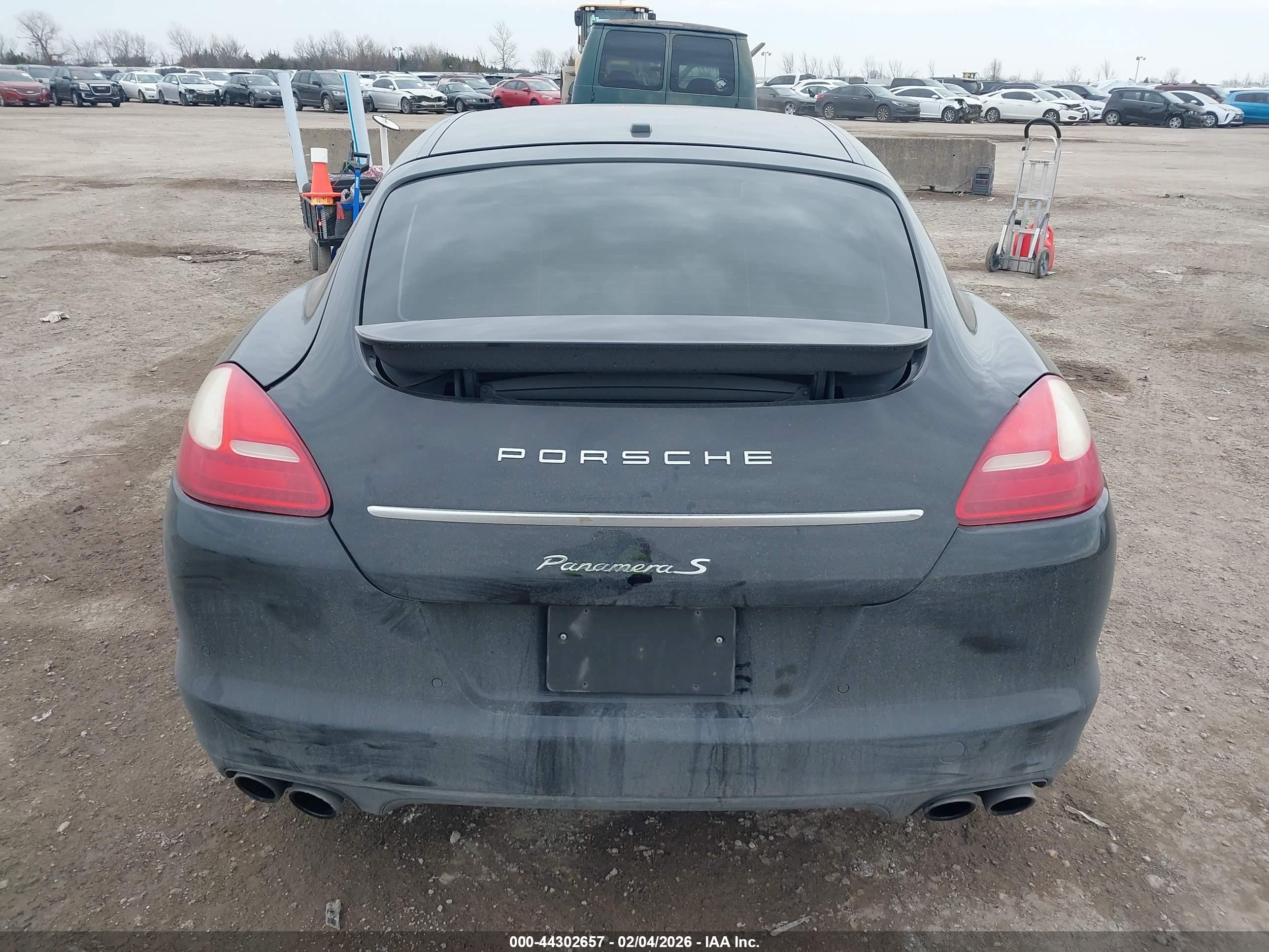 2013 Porsche Panamera S Черный vin: WP0AB2A73DL060283
