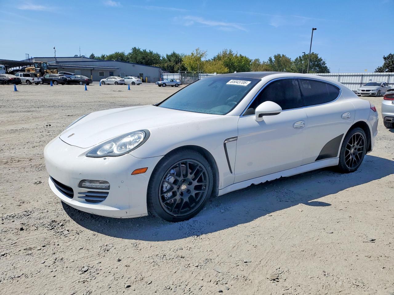 2010 Porsche Panamera S White vin: WP0AB2A74AL065780