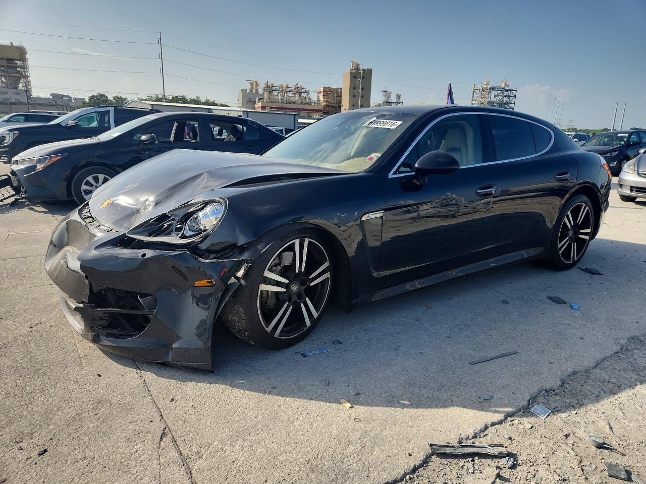 2013 Porsche Panamera S Black vin: WP0AB2A74DL061202