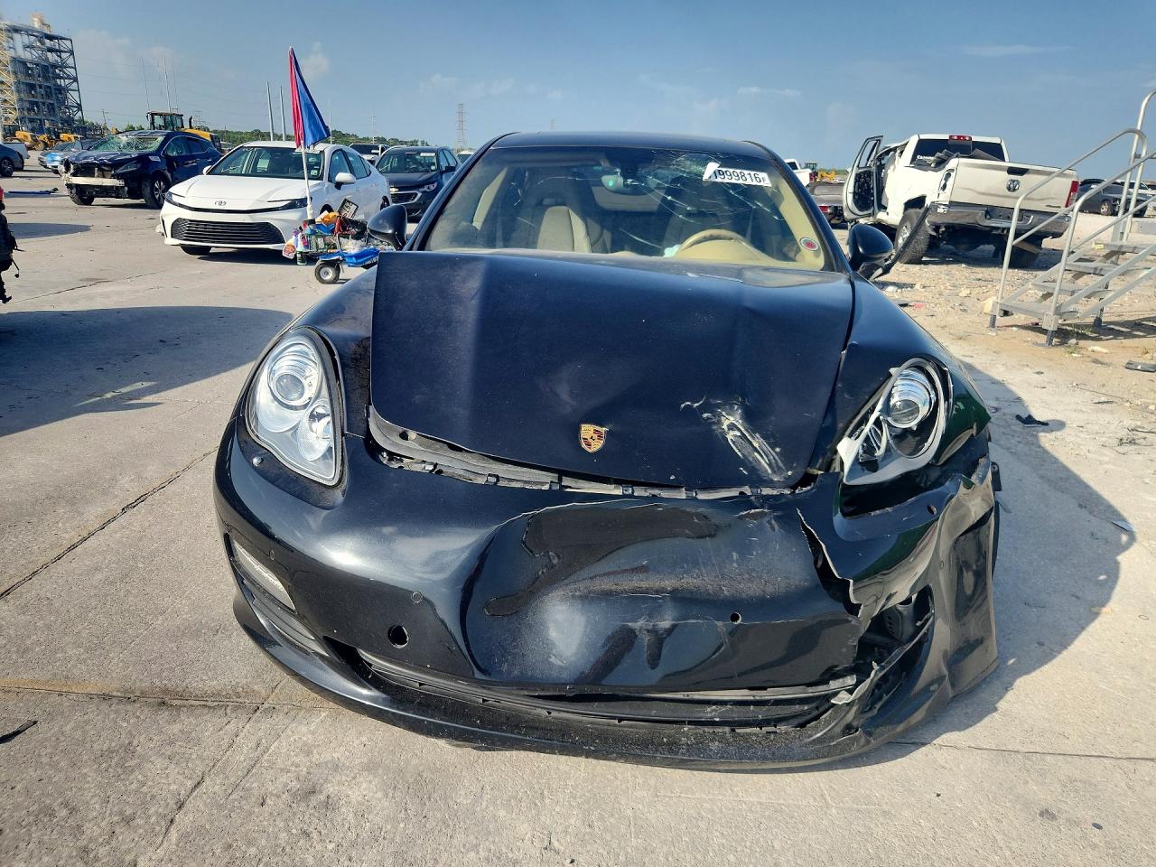 2013 Porsche Panamera S Black vin: WP0AB2A74DL061202