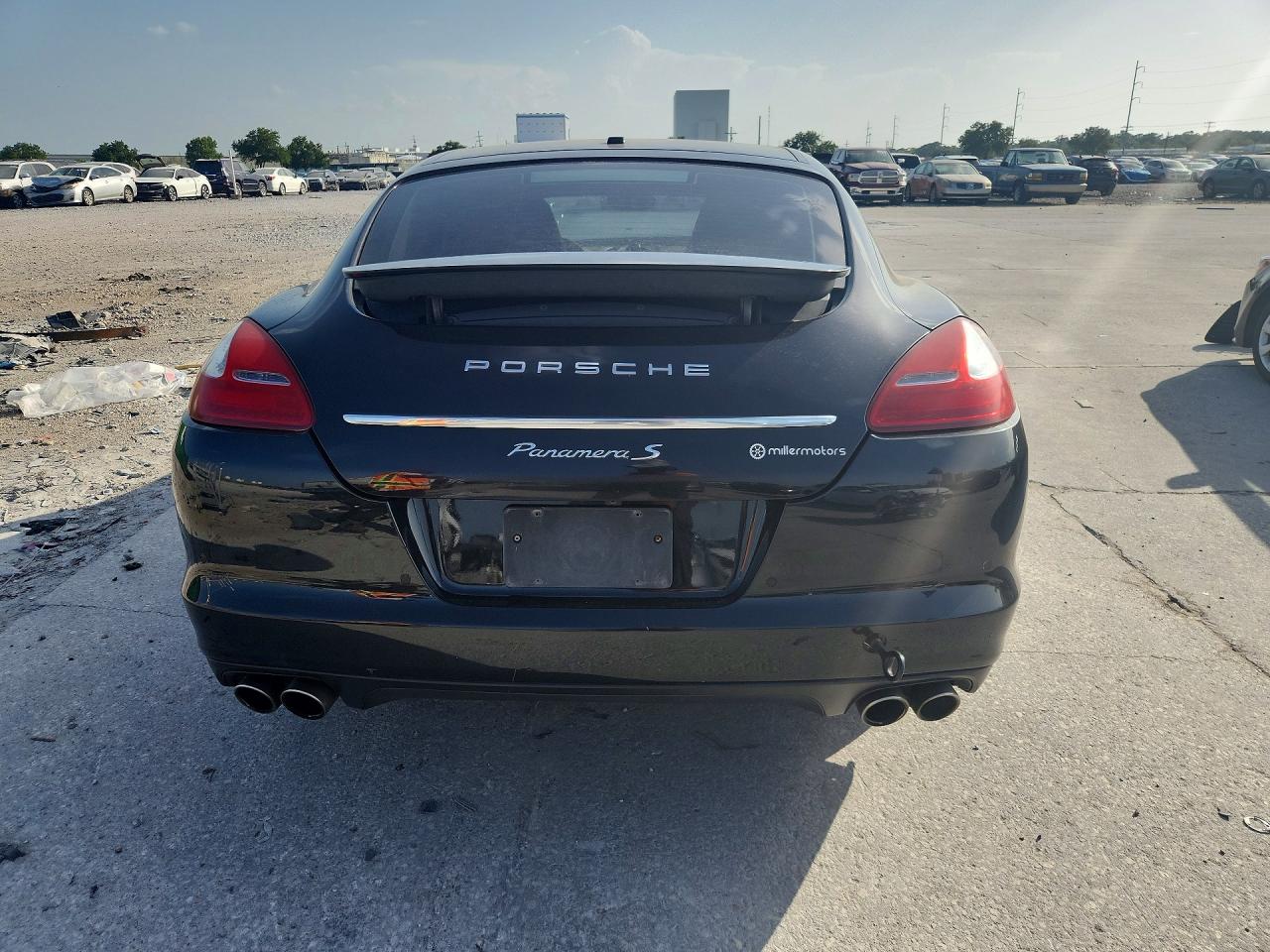 2013 Porsche Panamera S Black vin: WP0AB2A74DL061202