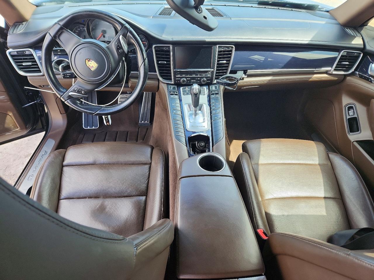 2016 Porsche Panamera S Blue vin: WP0AB2A75GL050522
