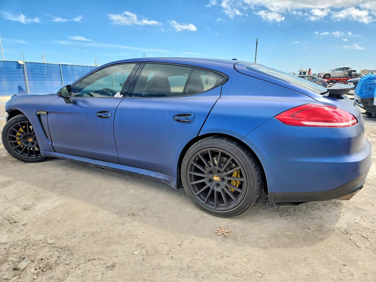 2016 Porsche Panamera S Blue vin: WP0AB2A75GL050522