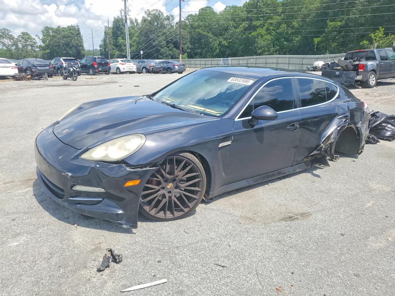 2010 Porsche Panamera S Black vin: WP0AB2A76AL060421