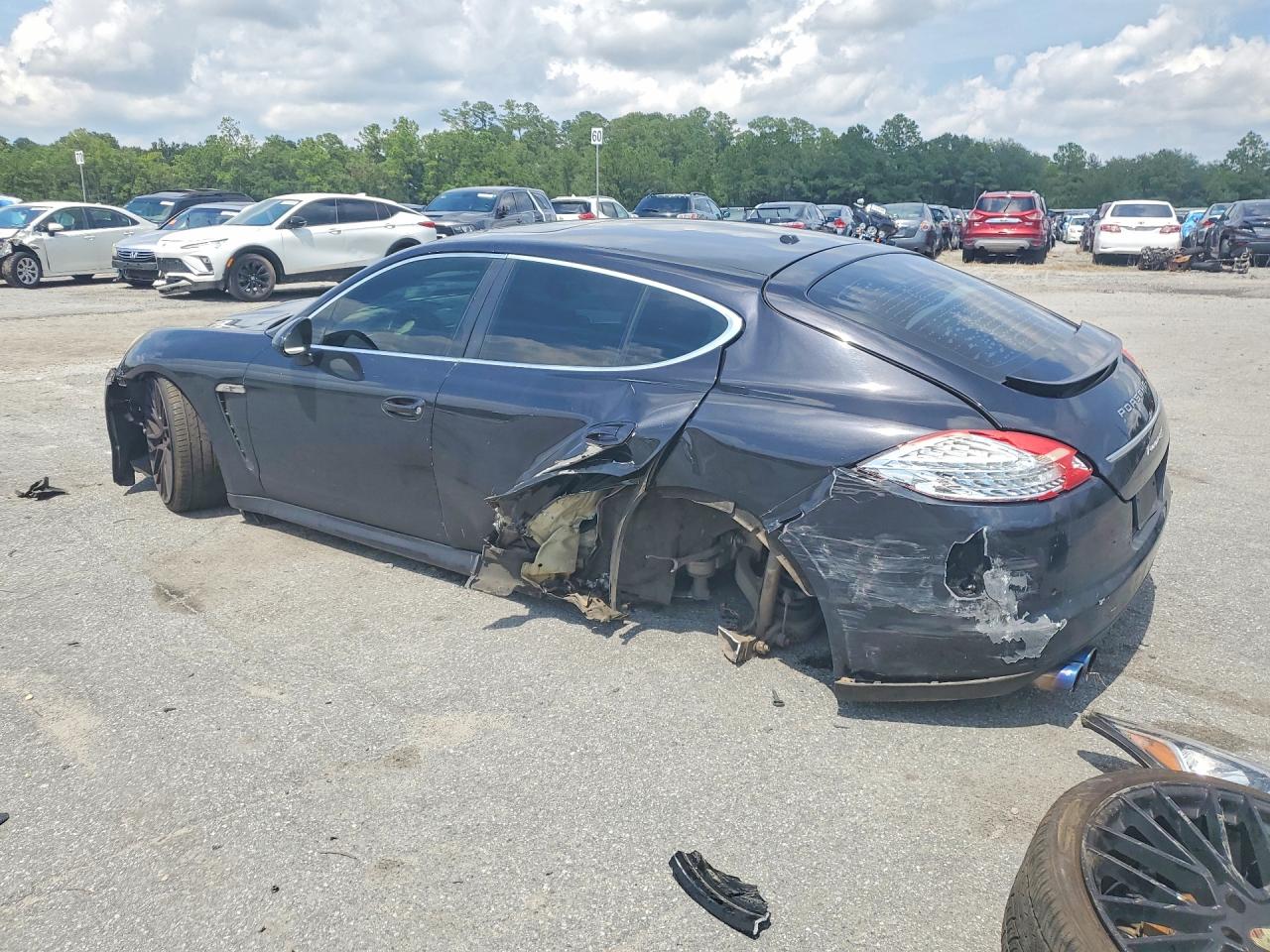 2010 Porsche Panamera S Black vin: WP0AB2A76AL060421